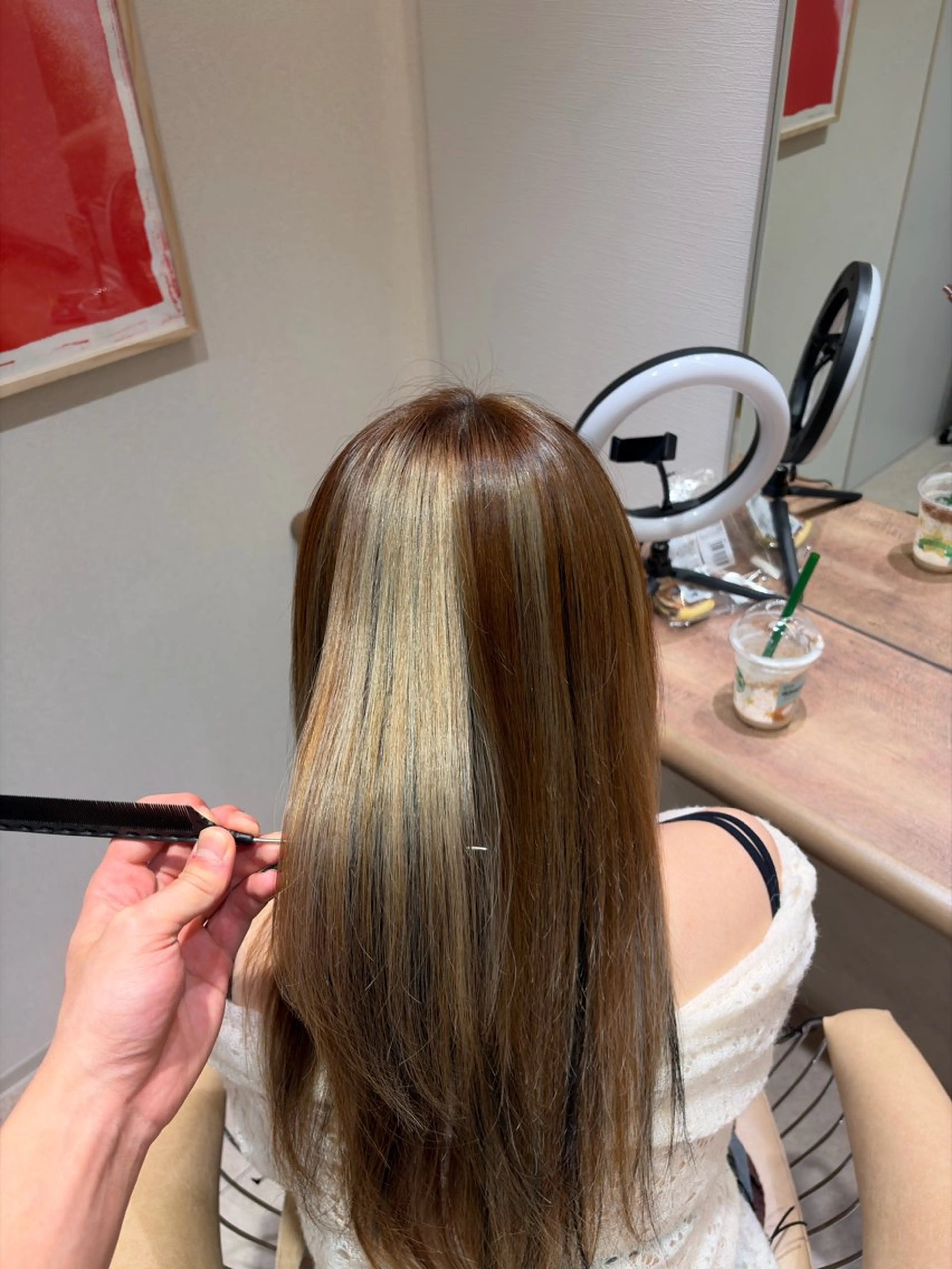 セミロング トリートメント Zina 渋谷本店 優大のヘアスタイル