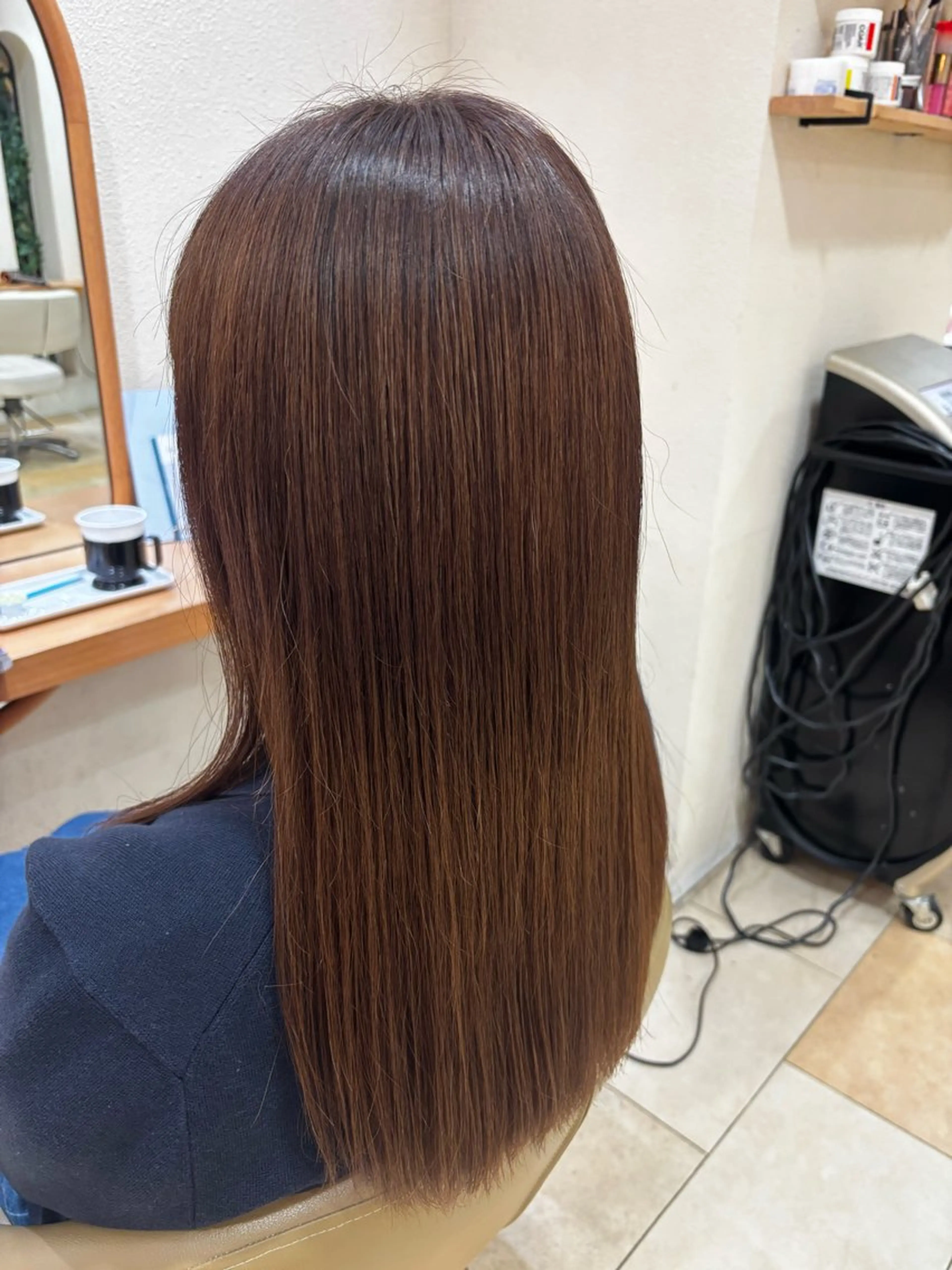 カラー ヘアカラー 工藤 榛透のヘアスタイル