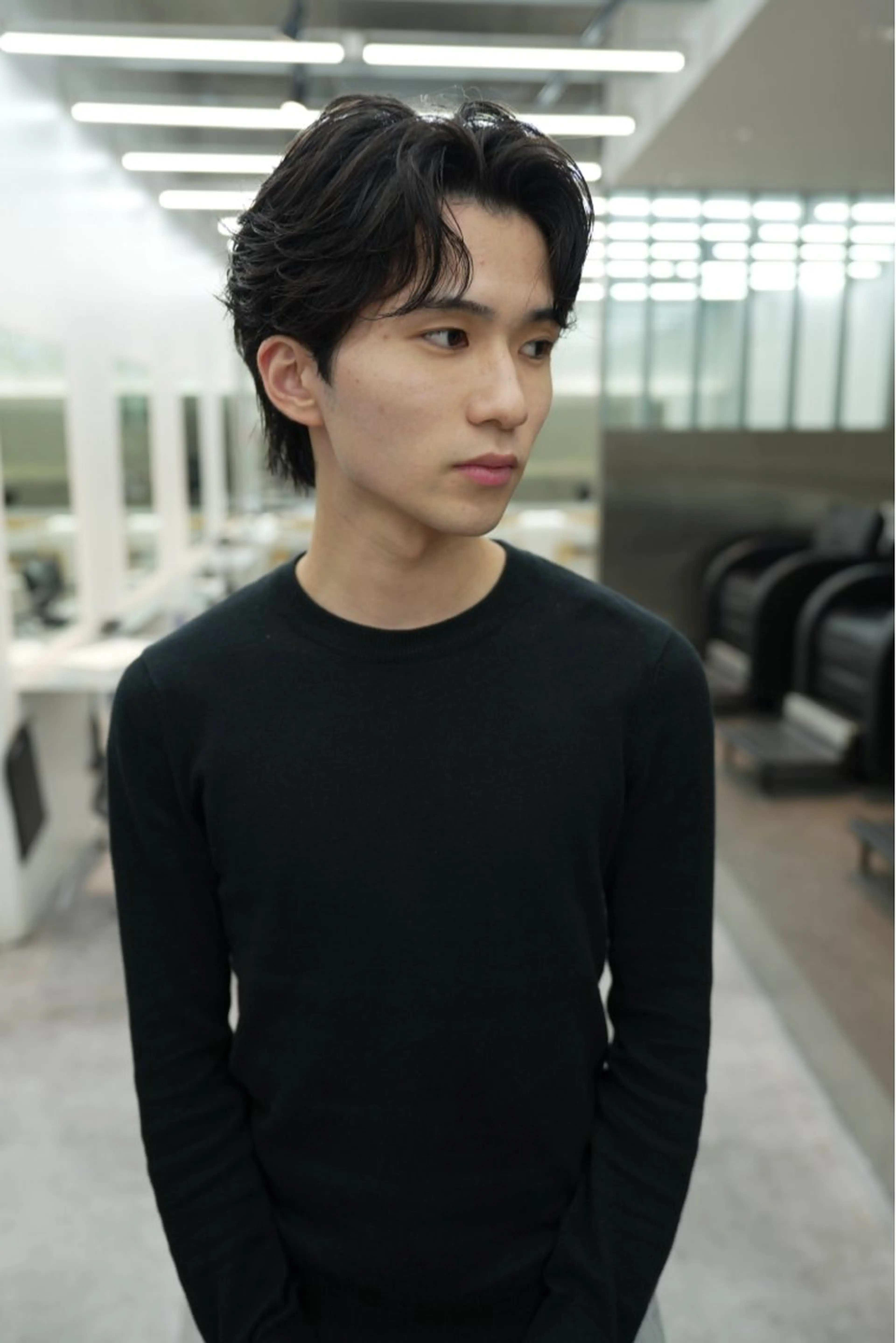 ショート パーマ カット パーマ 永野 凌多のヘアスタイル