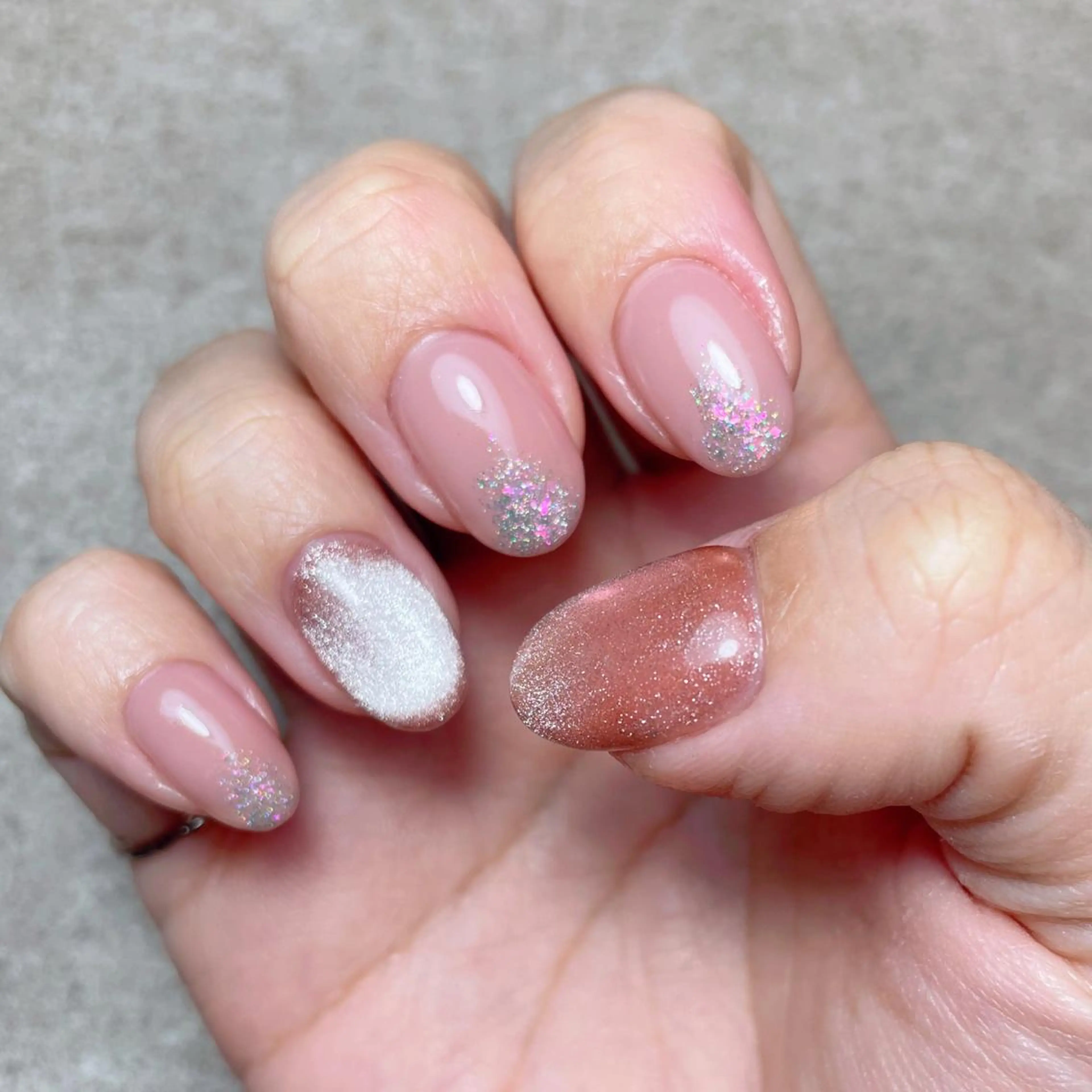 ネイル ラメ(グリッター) nailroom DIASOMNIAのネイルデザイン