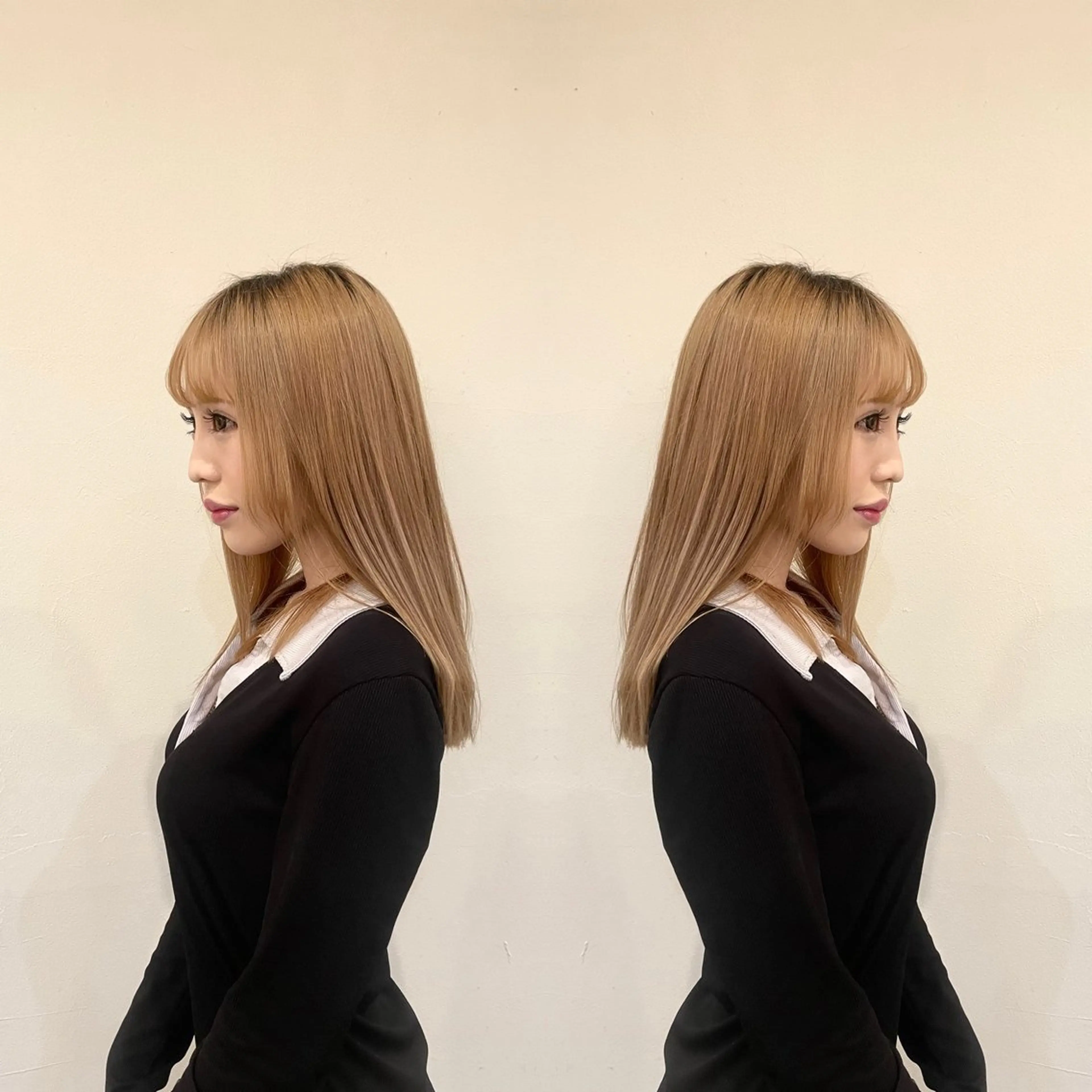 セミロング Hair make VERDA所属・VERDA KENのヘアスタイル