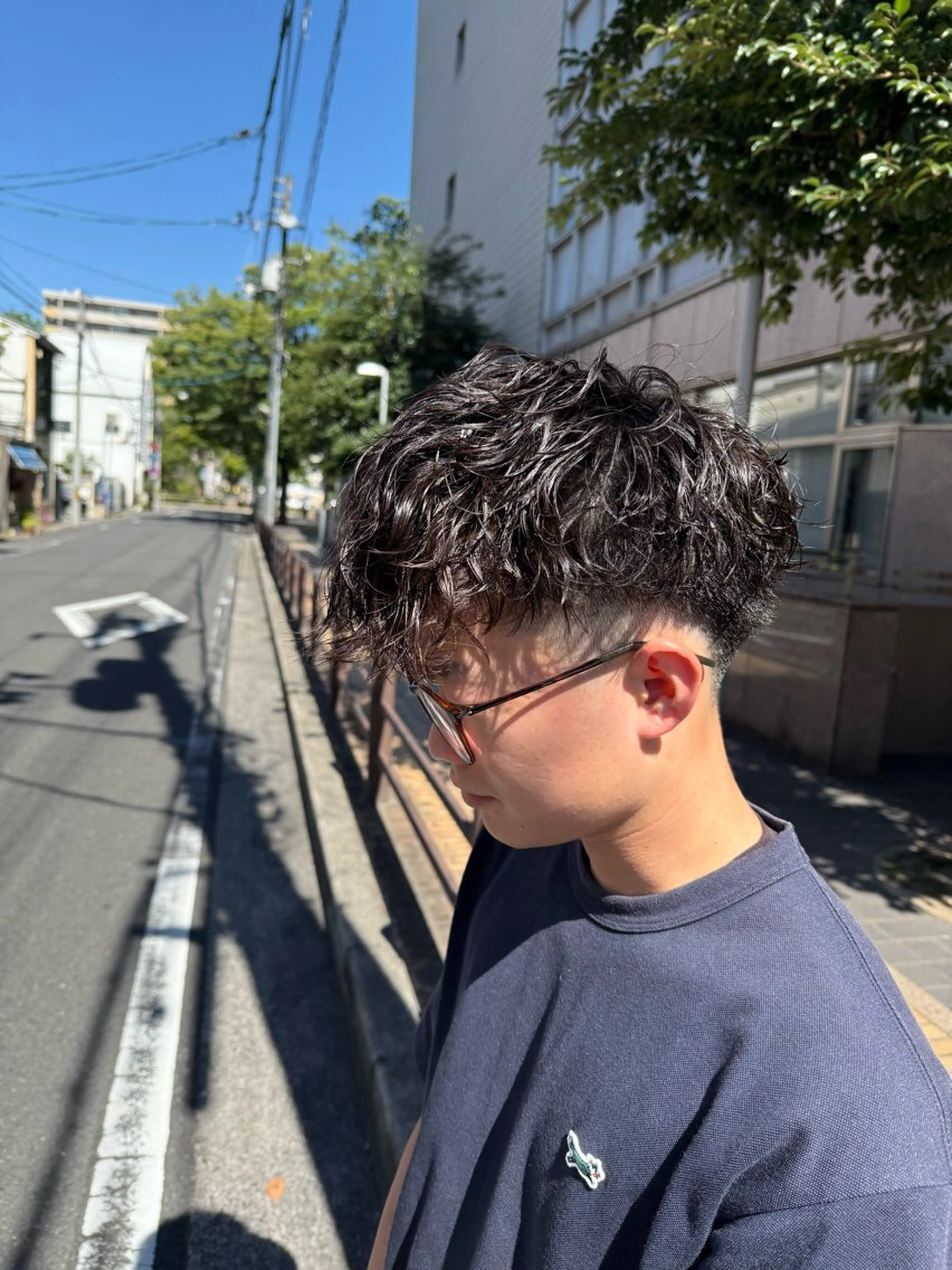 パーマ メンズ カット パーマ 【メンズパーマ専門】 質感職人/牧野成瀬のヘアスタイル