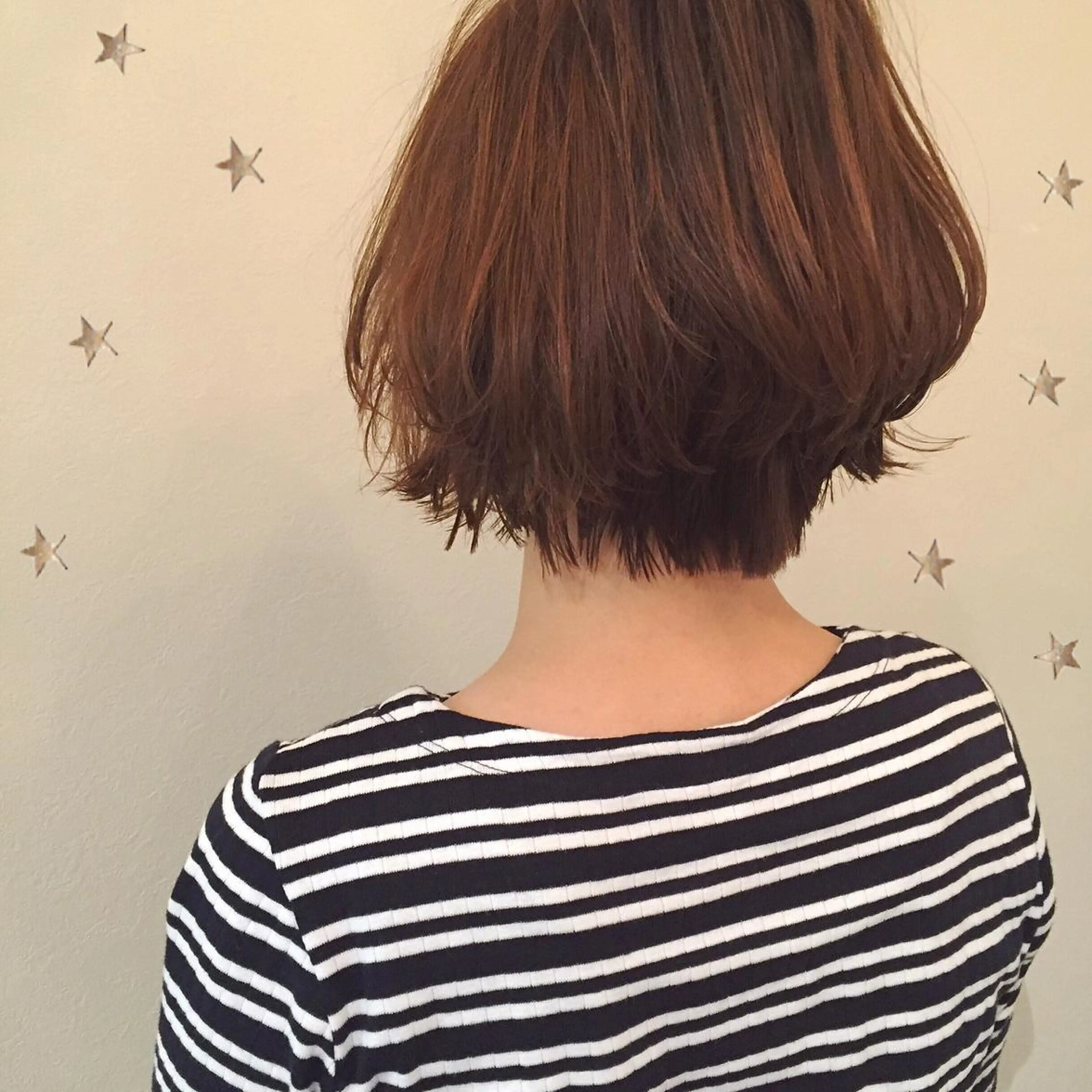 ショート ボブ ショートヘア 市川 千夏のヘアスタイル