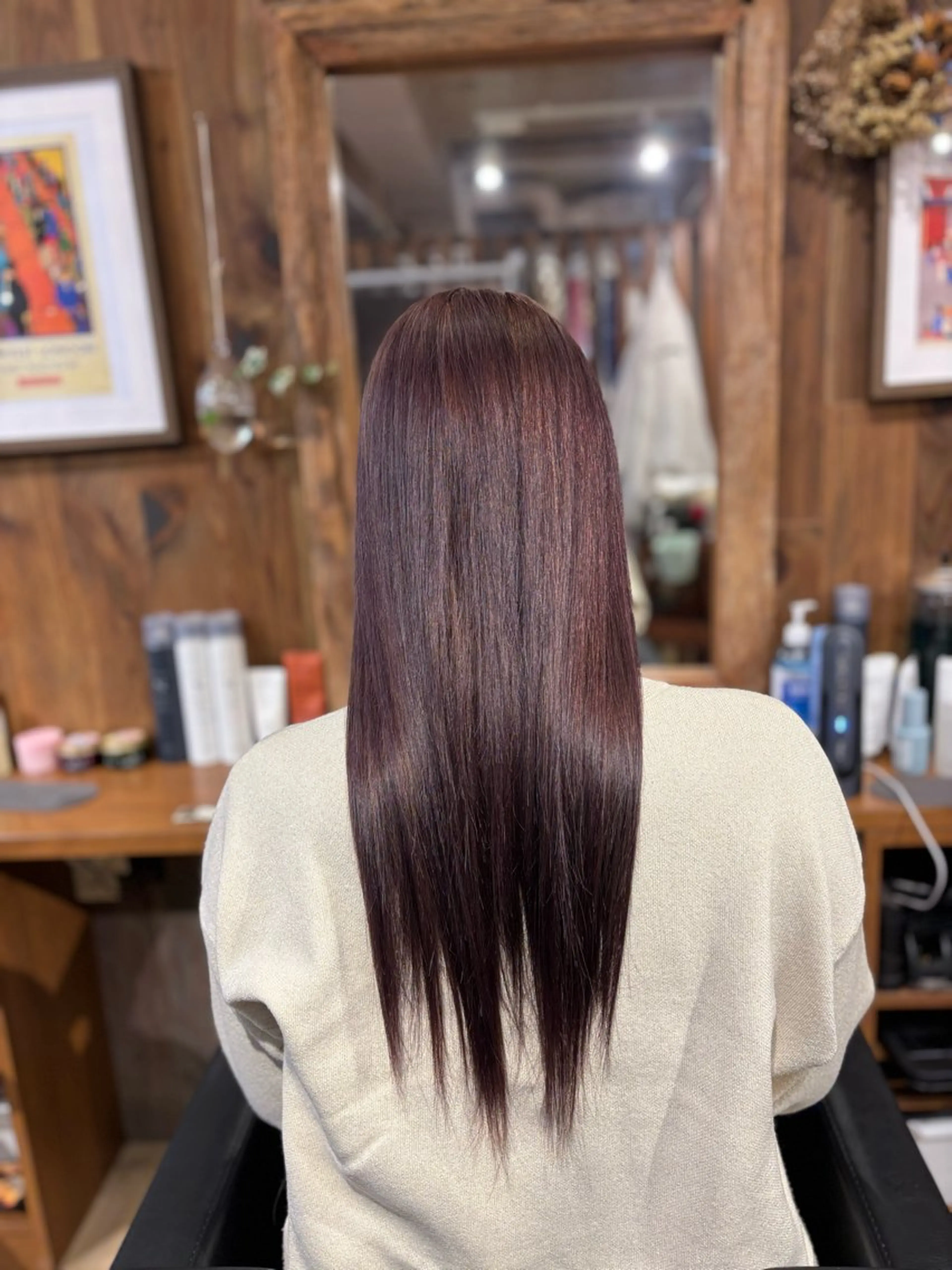 カラー ブリーチ ラベンダーカラー 多幸感×儚さ /代々木公園/リサのヘアスタイル