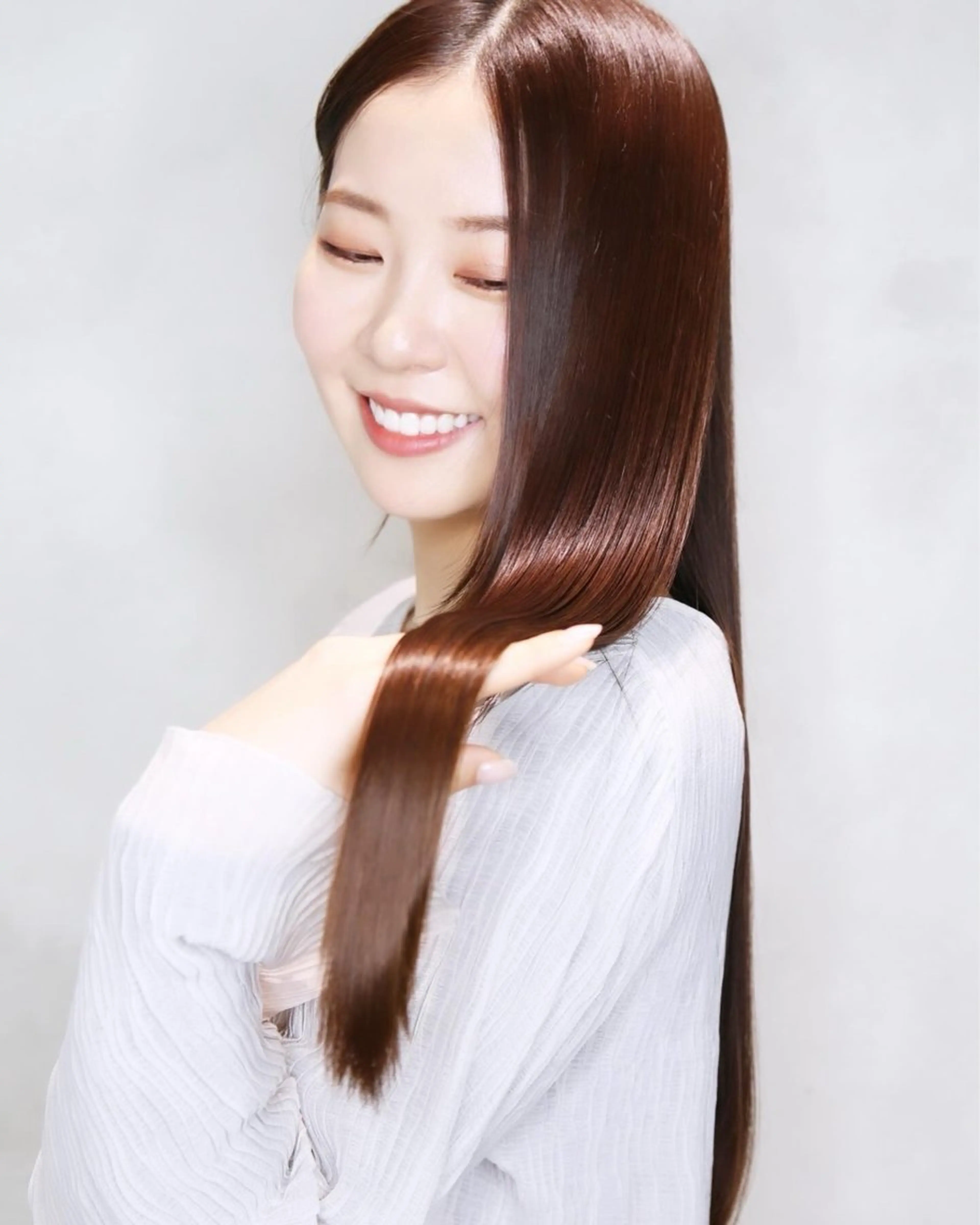 ロング カラー パーマ ブリーチ 髪質改善 ロング トリートメント 酸性ストレート ヘアカラー 縮毛矯正 髪質改善　jewel box~私のトリートメント~東梅田店所属・💎髪質改善専門 jewel boxのヘアスタイル