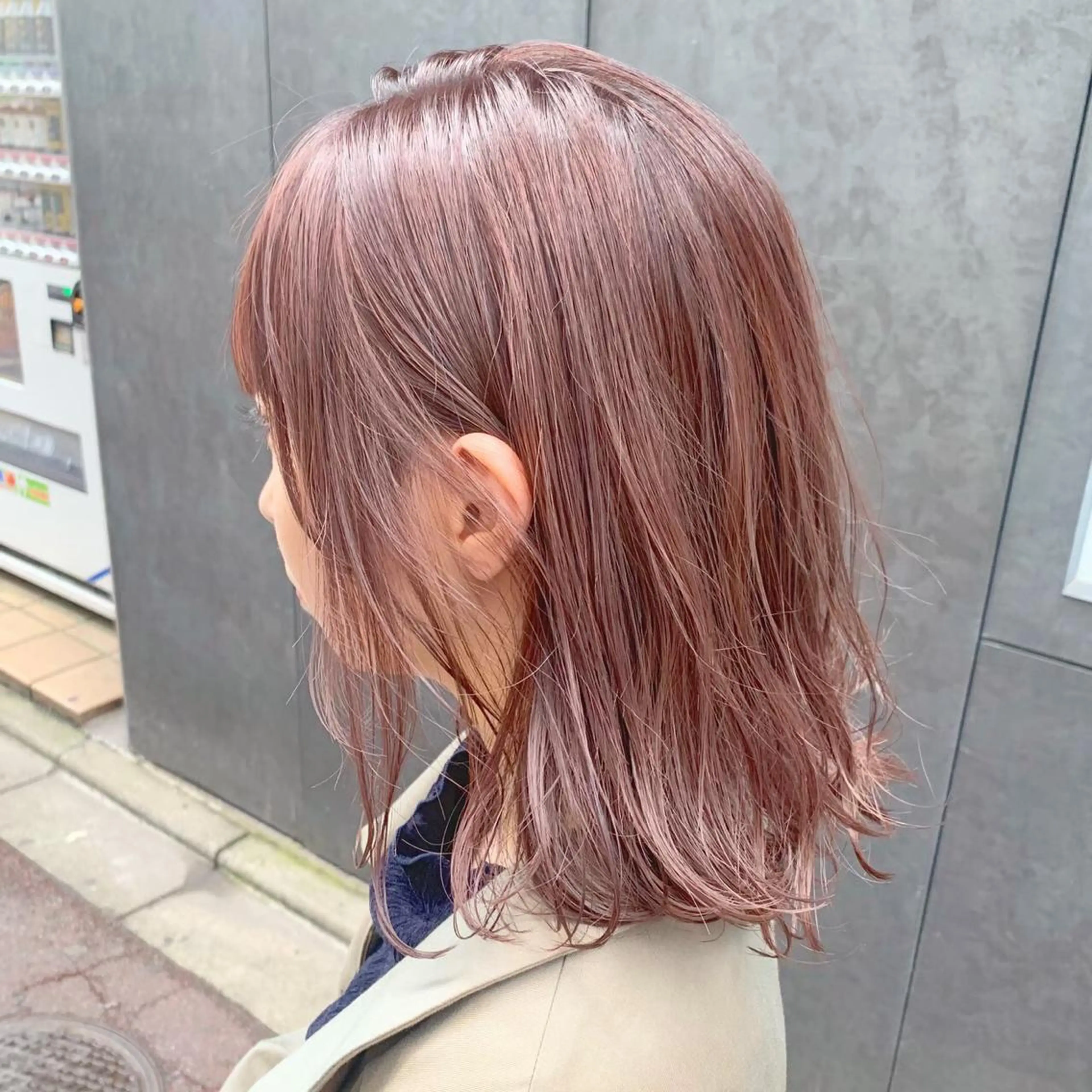 ミディアム mai🍑暖色カラー /レイヤー💖のヘアスタイル