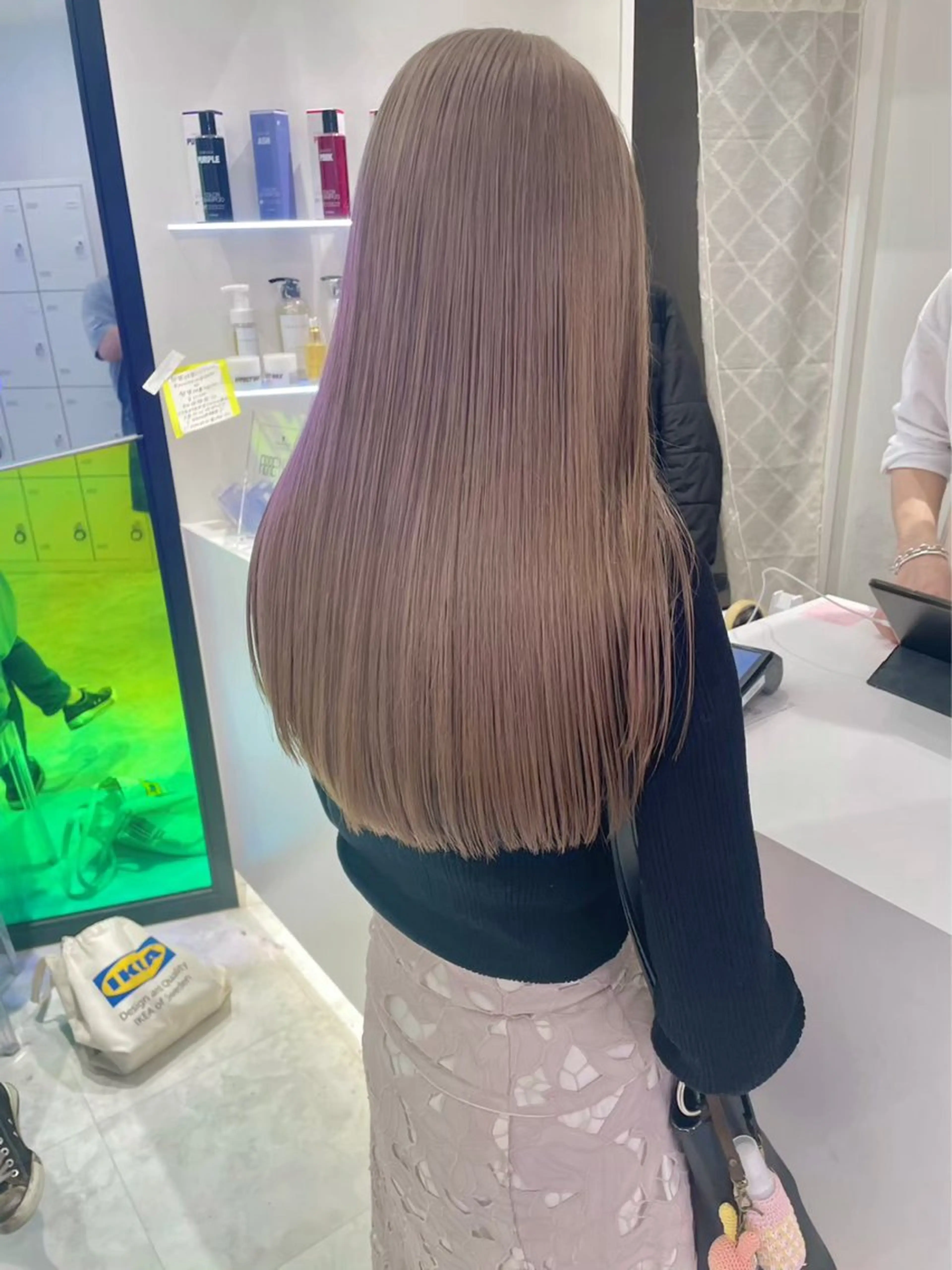 ロング カラー ヘアアレンジ 🎀 yuuka🎀のヘアスタイル