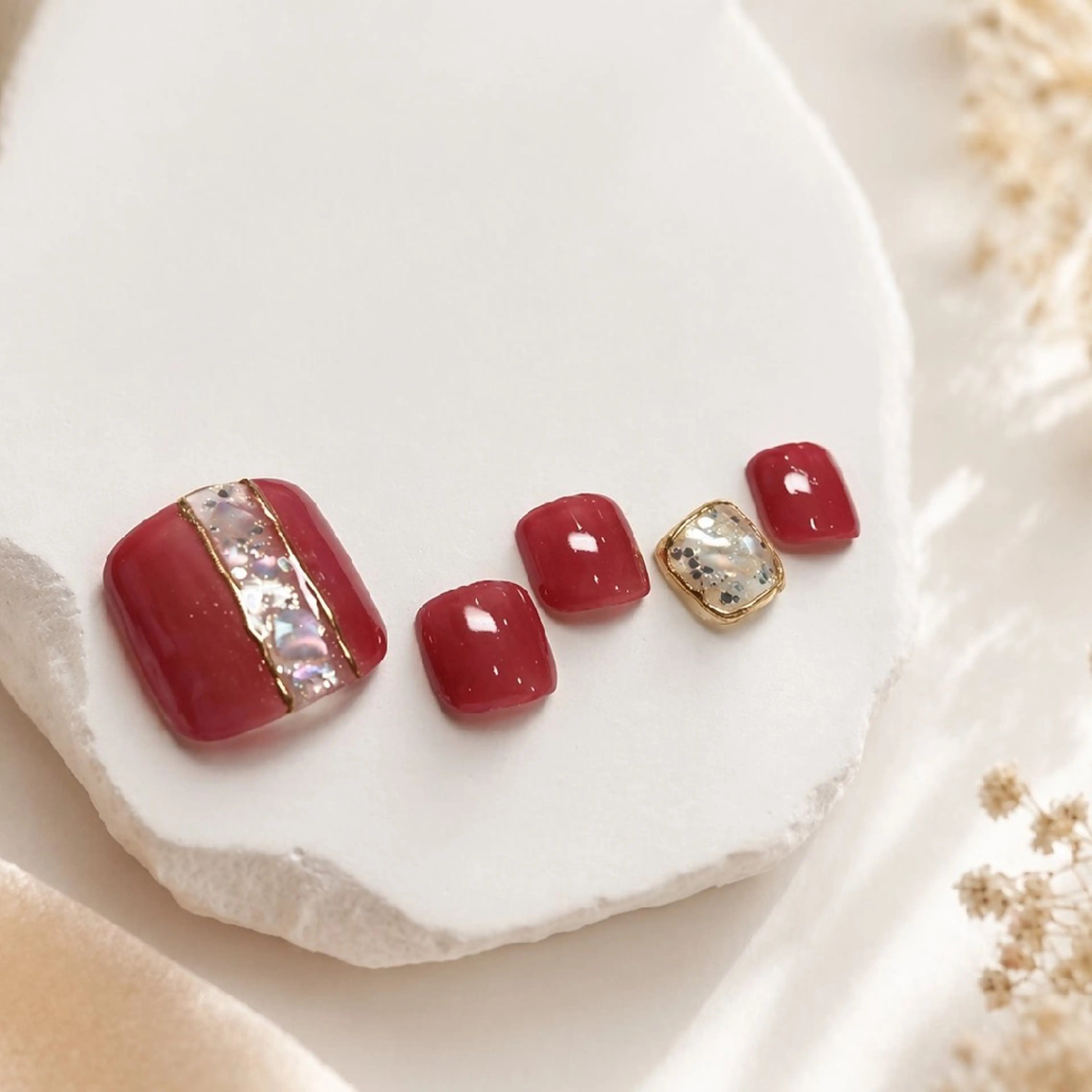 ネイル フットネイル フットネイル SAYA‎🤍 Riccoのネイルデザイン