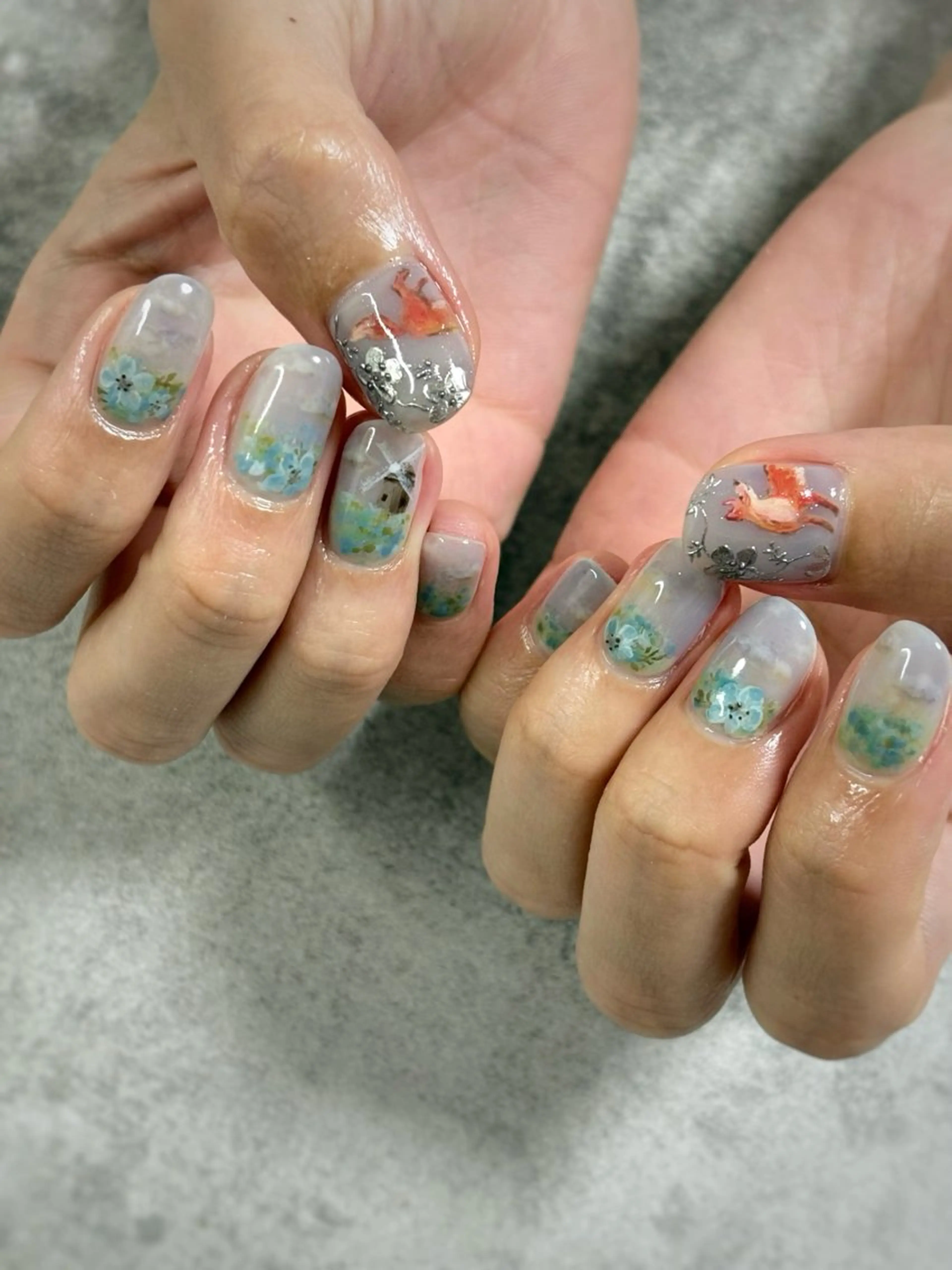 ネイル ハンドネイル FIORITURA Maikoのネイルデザイン