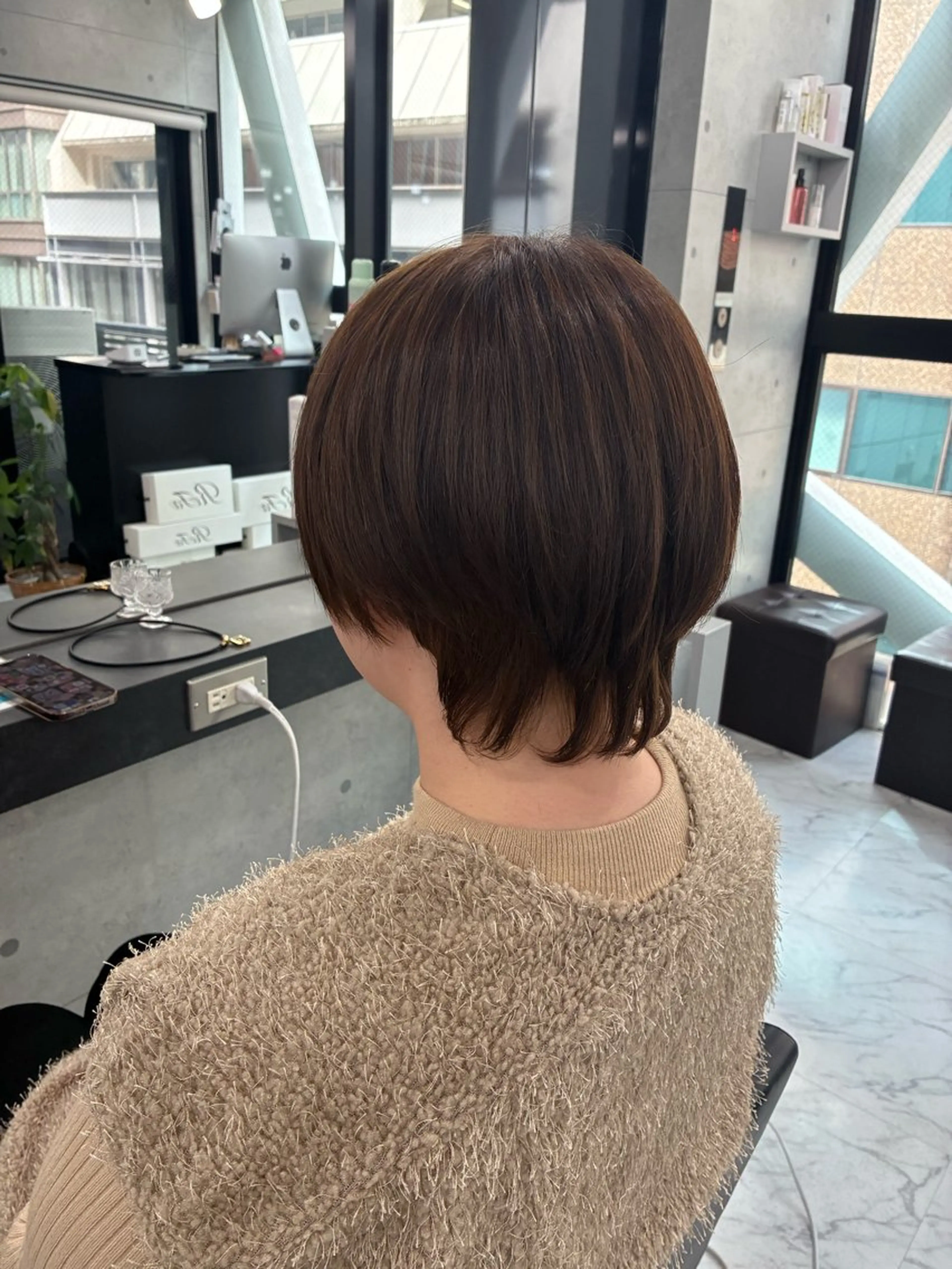 ショート カラー カット ヘアカラー Endearing 北澤那未🌟銀座のヘアスタイル