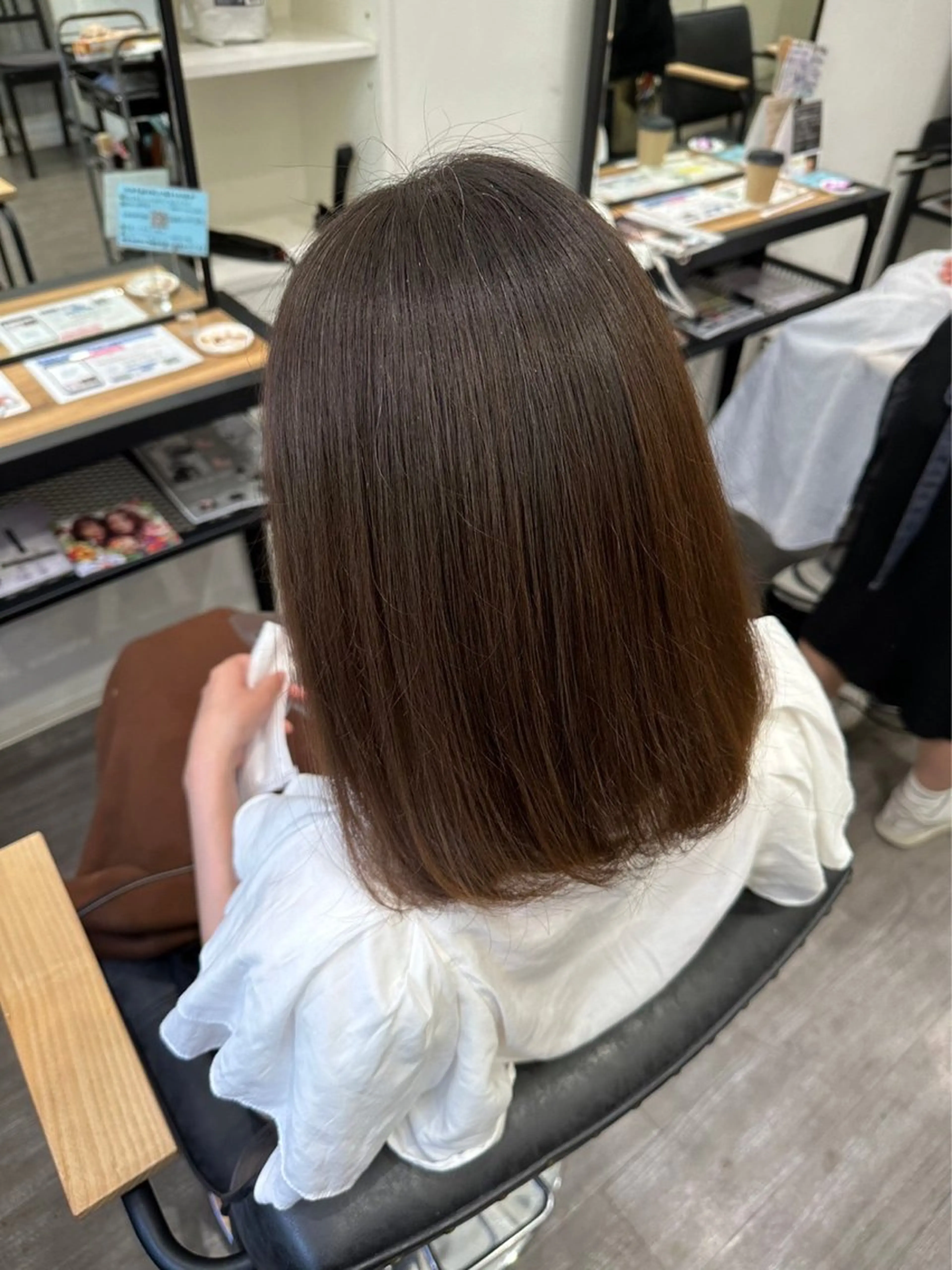 カラー ブラウンカラー ナチュラルブラウン cocotte宜喜 弘希のヘアスタイル