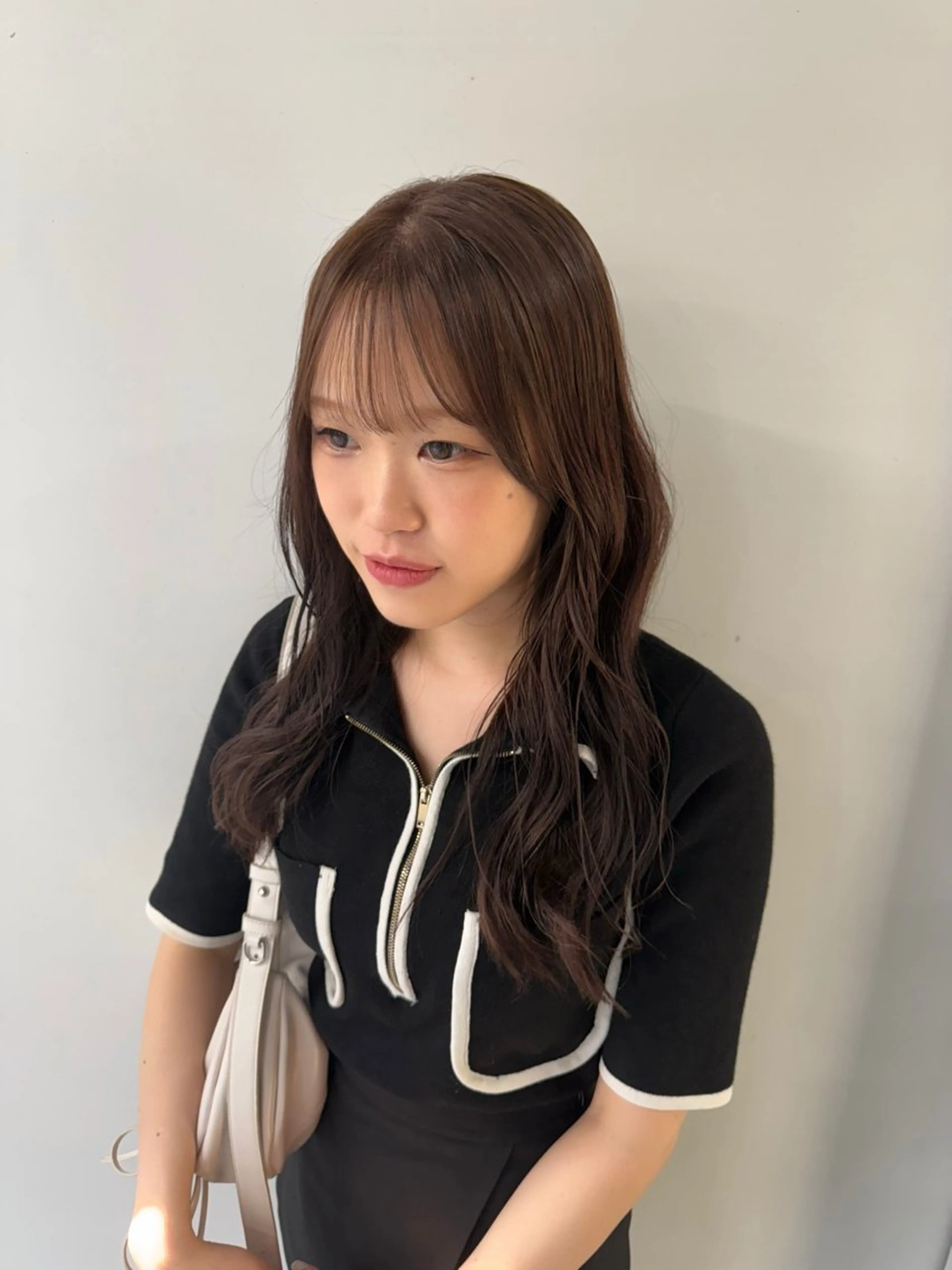 ロング トリートメント ヘアカラー HAIR ICI 山崎友裕のヘアスタイル