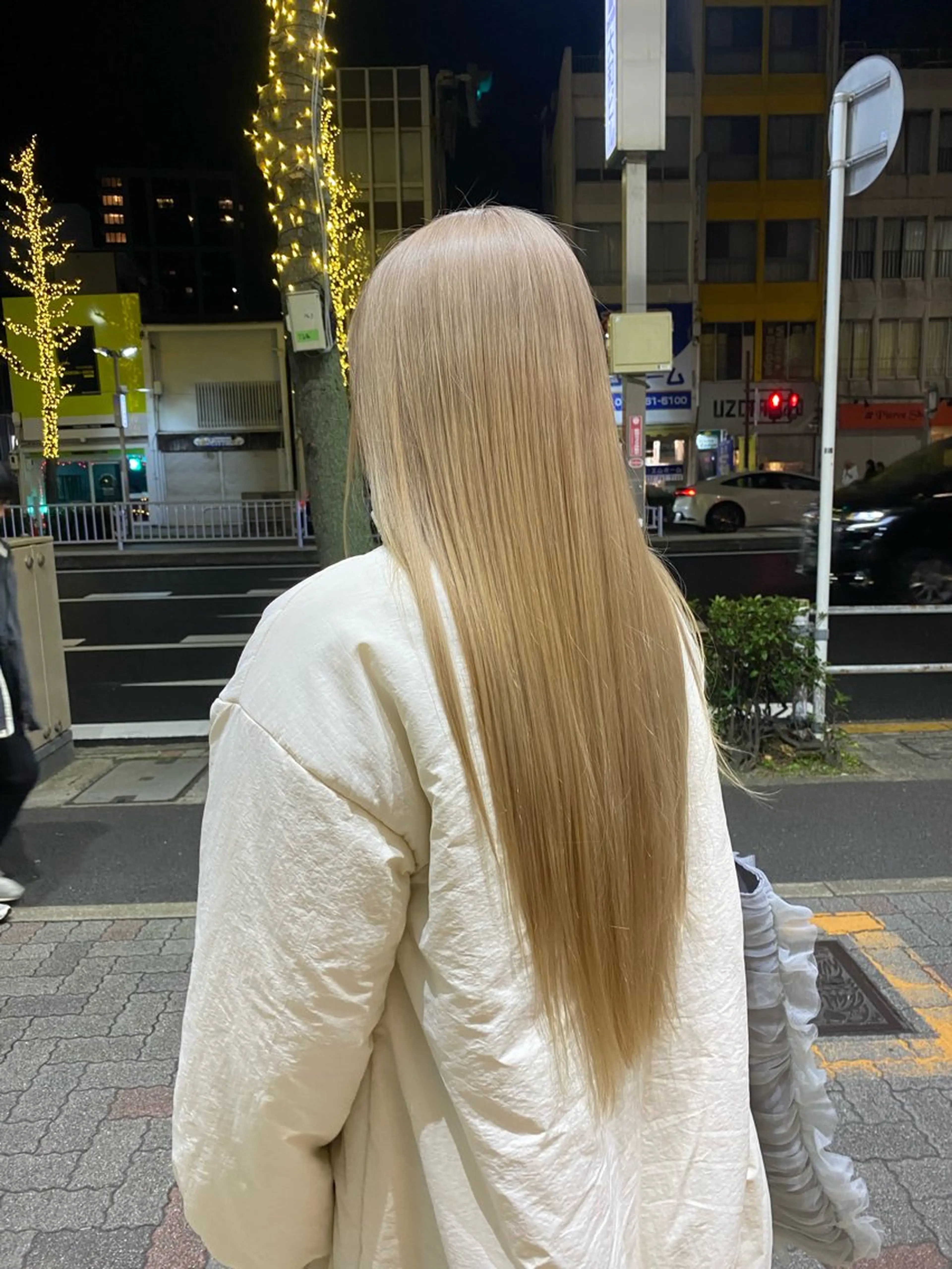 ロング ヘアカラー トリートメント 髪質改善/レイヤー カット/イソヤトモのヘアスタイル