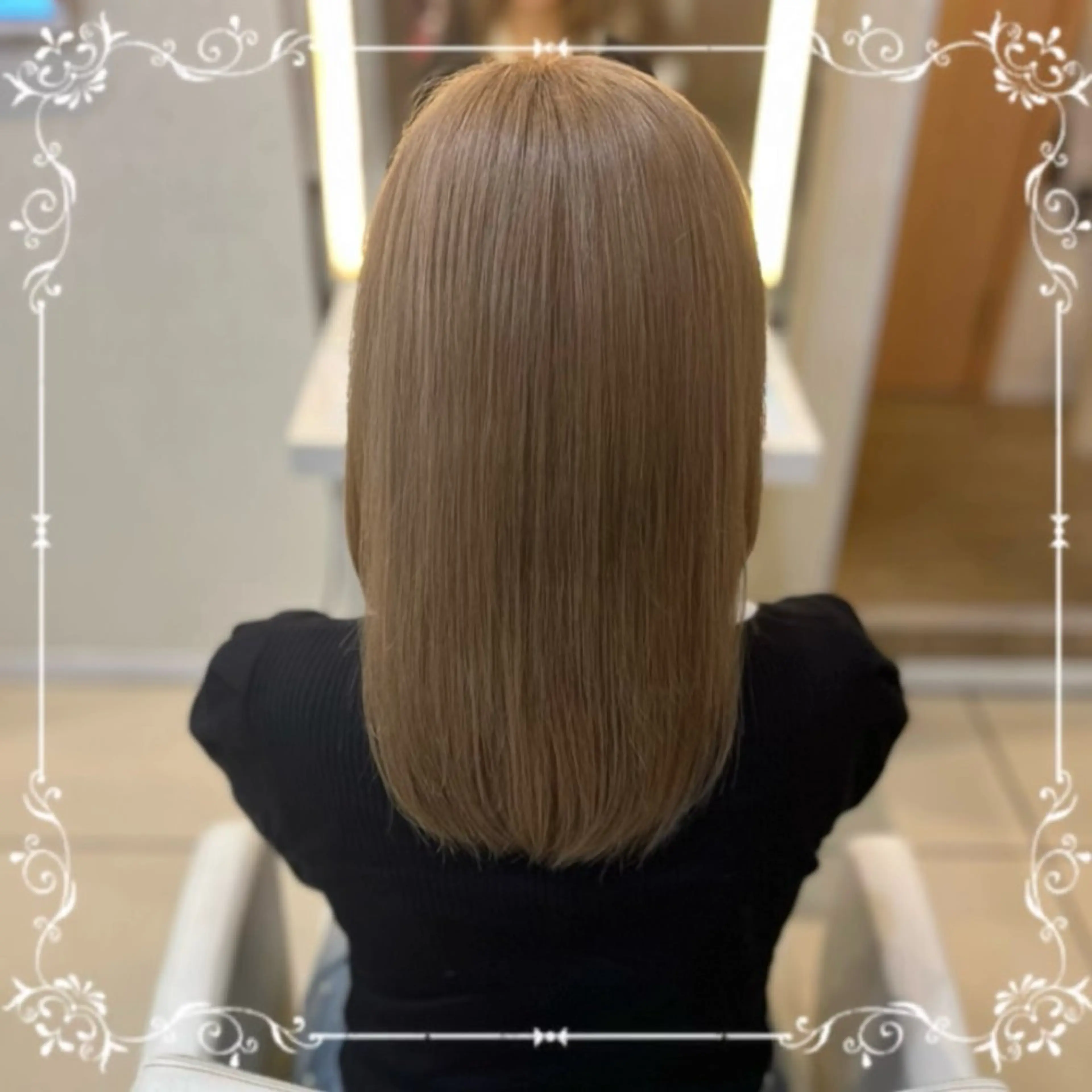 ダブルカラーの写真