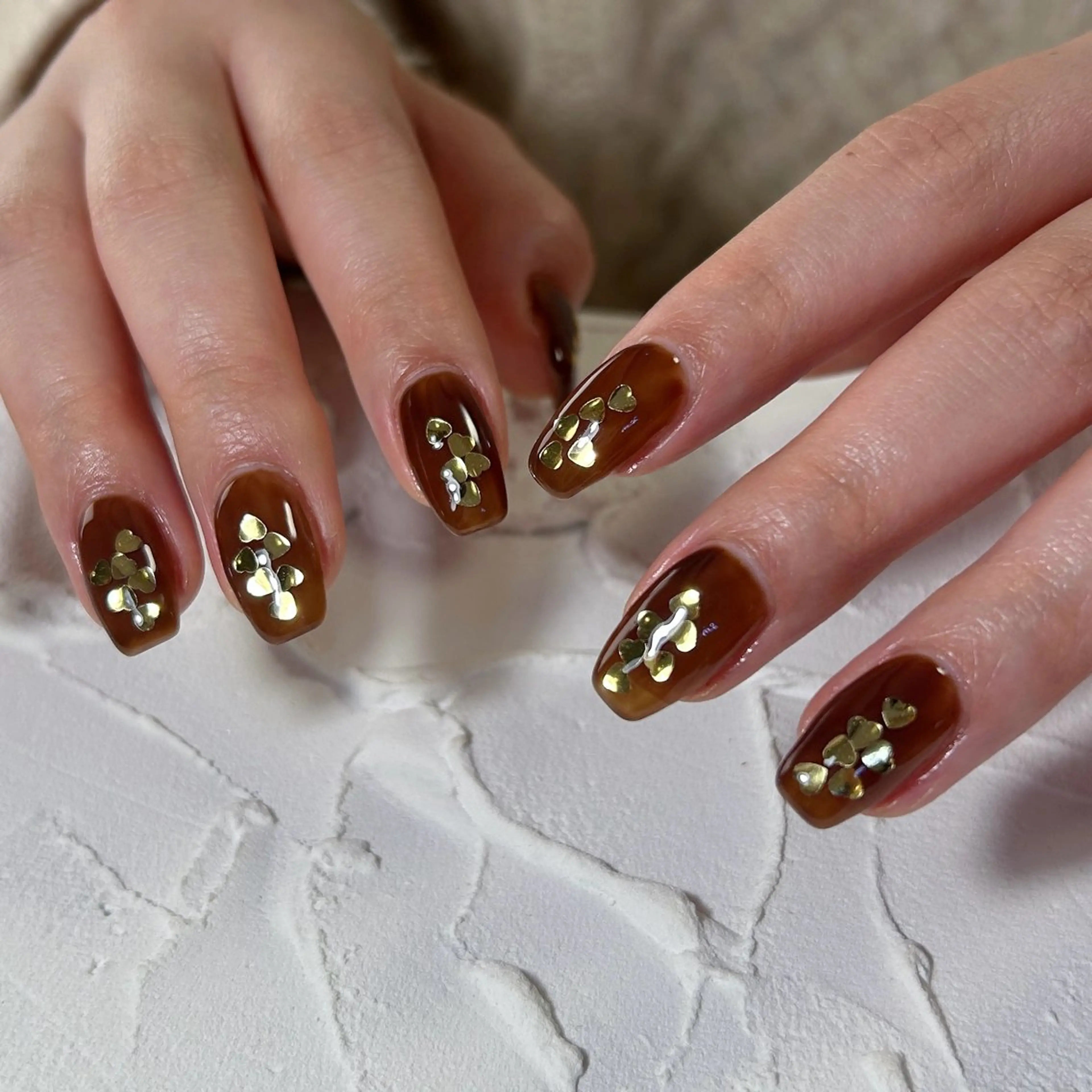 ネイル ホログラムネイル ハンドネイル Lofinails ちひろのネイルデザイン