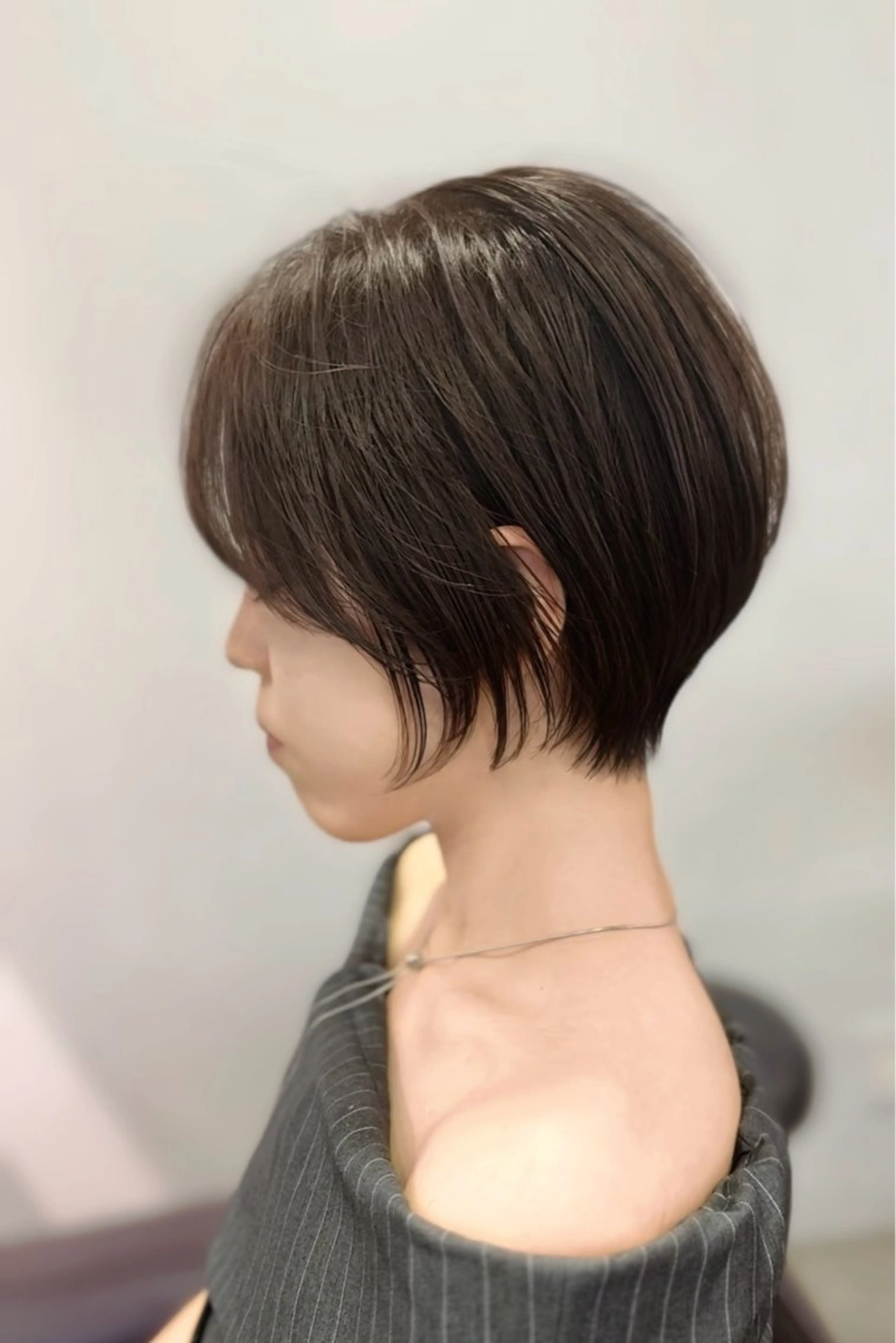 ショート カラー カット ヘアカラー トリートメント 韓国/レイヤーカット 顔周り/廣瀬達哉のヘアスタイル