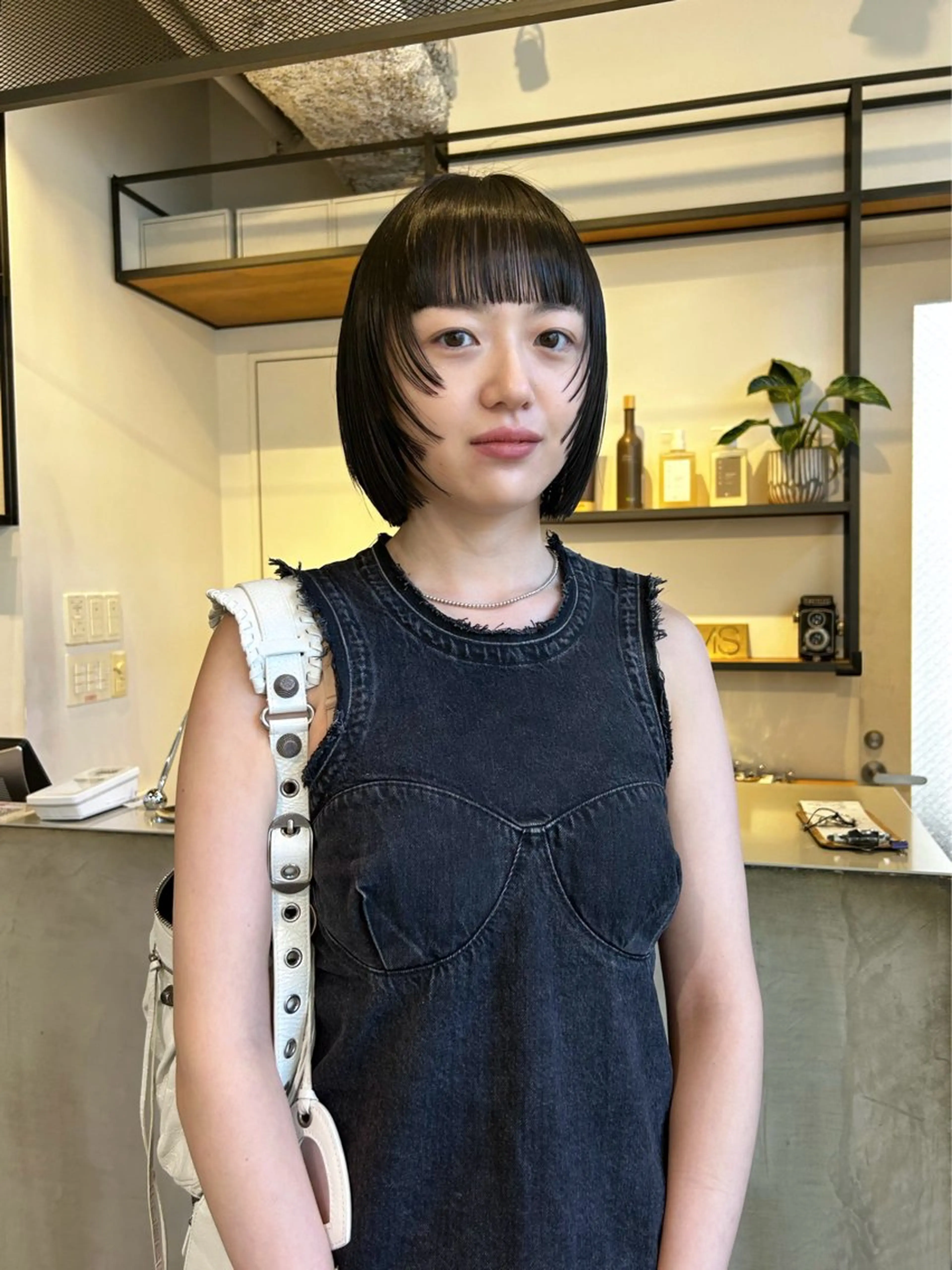 ショート 津葉井 麗奈のヘアスタイル