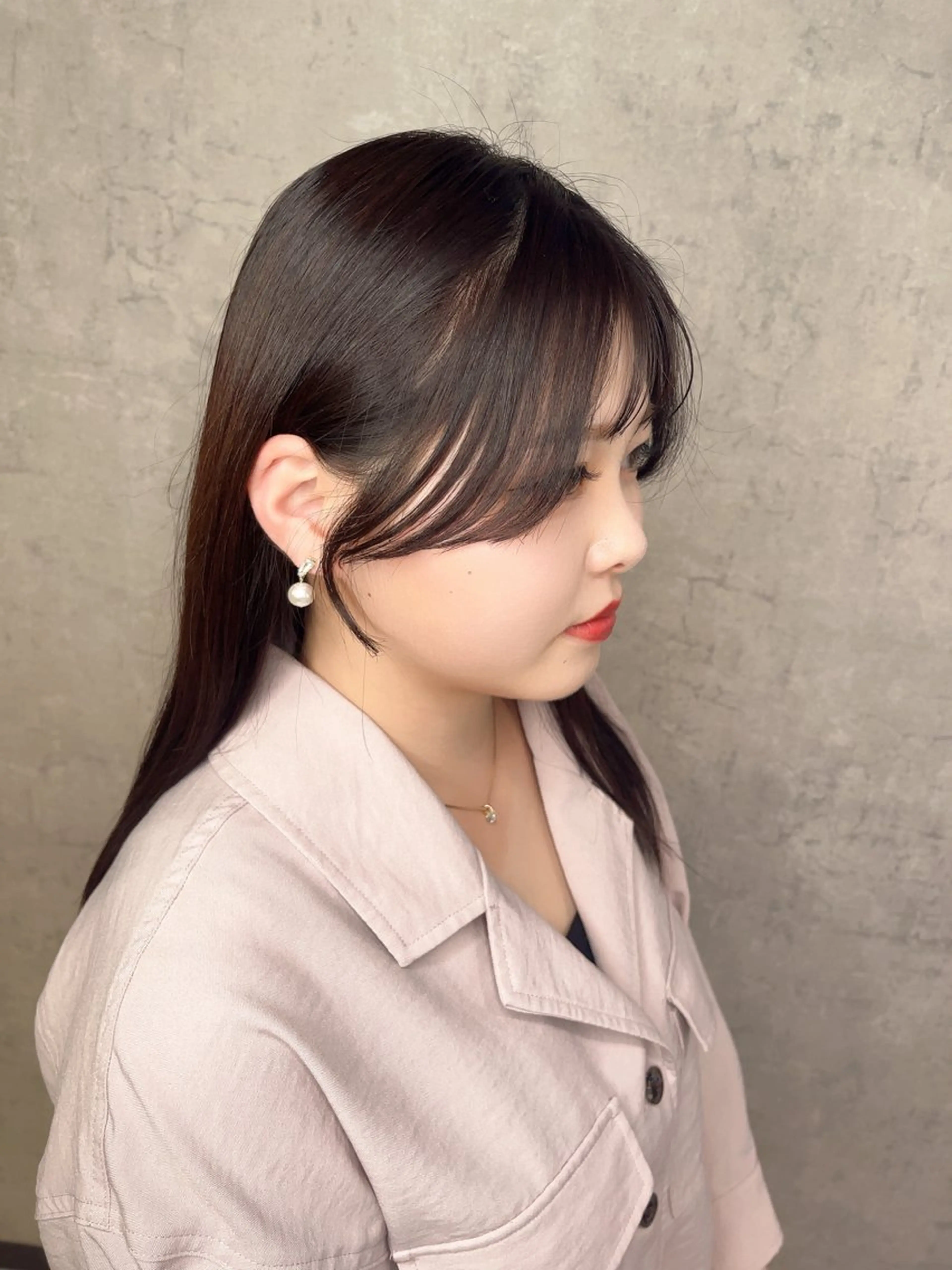 セミロング KAEDE🎀 カラー特化のヘアスタイル