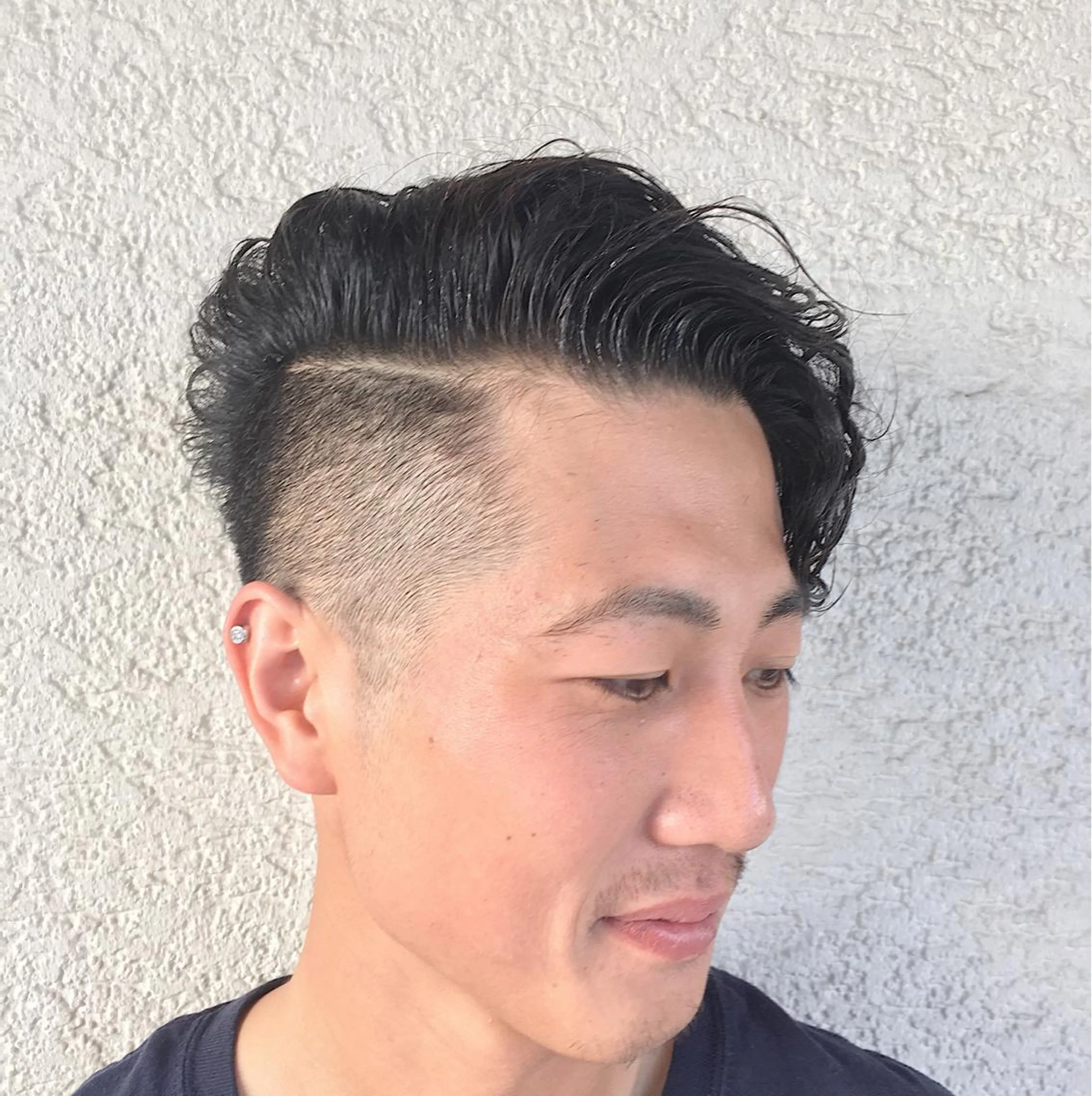パーマ メンズ フェードカット メンズサロン rootのヘアスタイル
