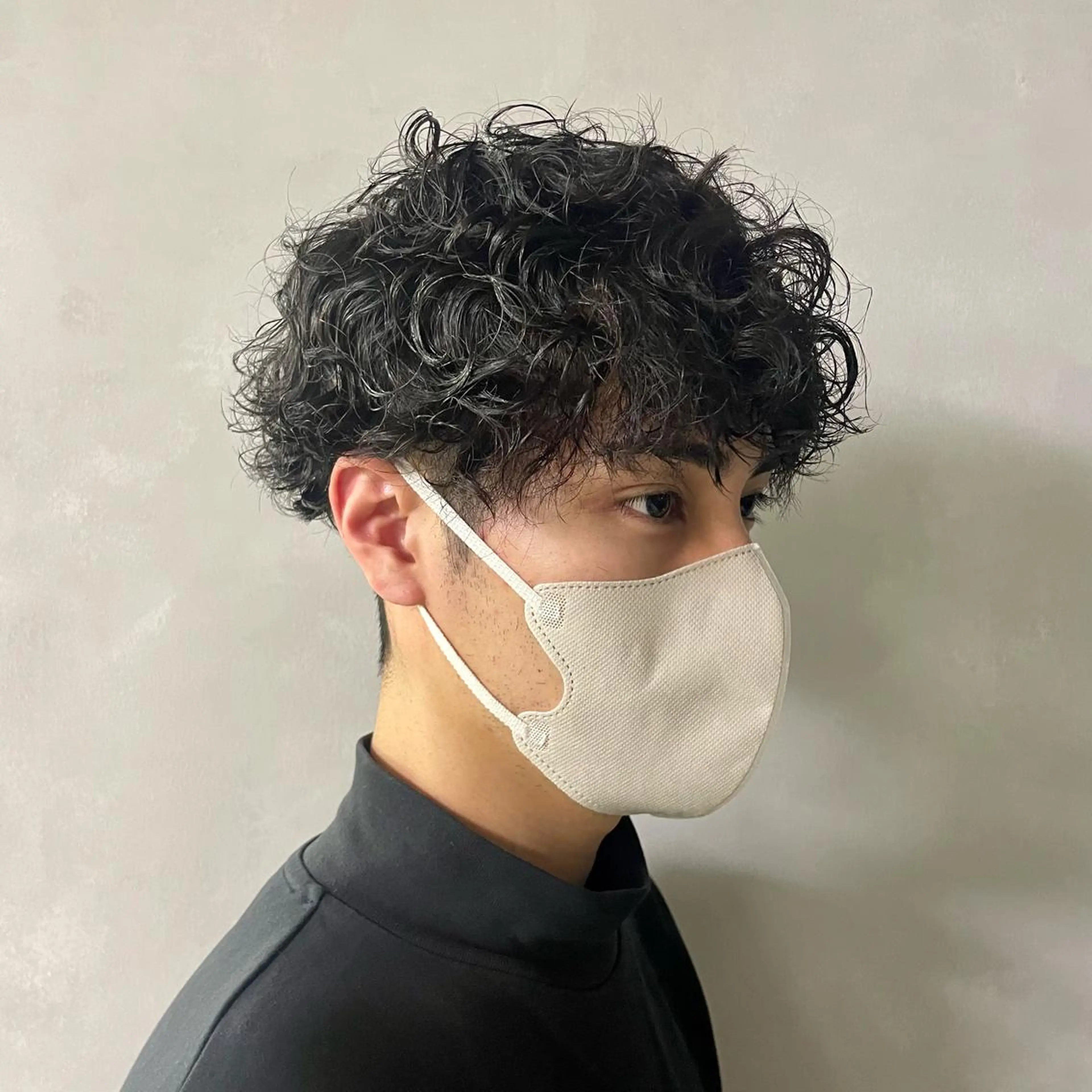 ショート パーマ ヘアアレンジ メンズ 🫧縮毛矯正/髪質 改善🫧熊野未来のヘアスタイル