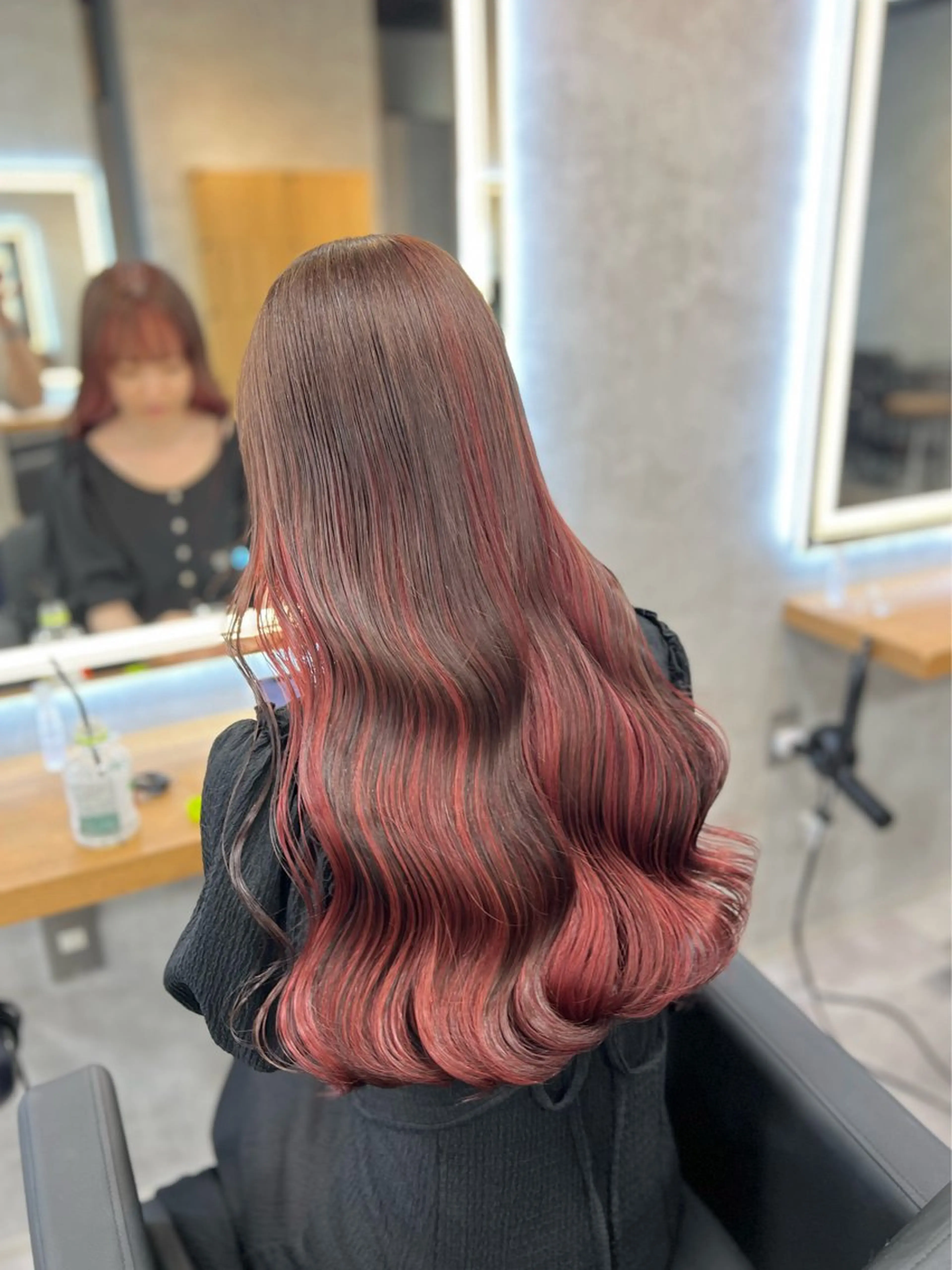 セミロング カラー ダブルカラー ハイトーンカラー 髪質改善 ヘアカラー トリートメント ヘアセット カラー指名NO.1 🌈Neneのヘアスタイル