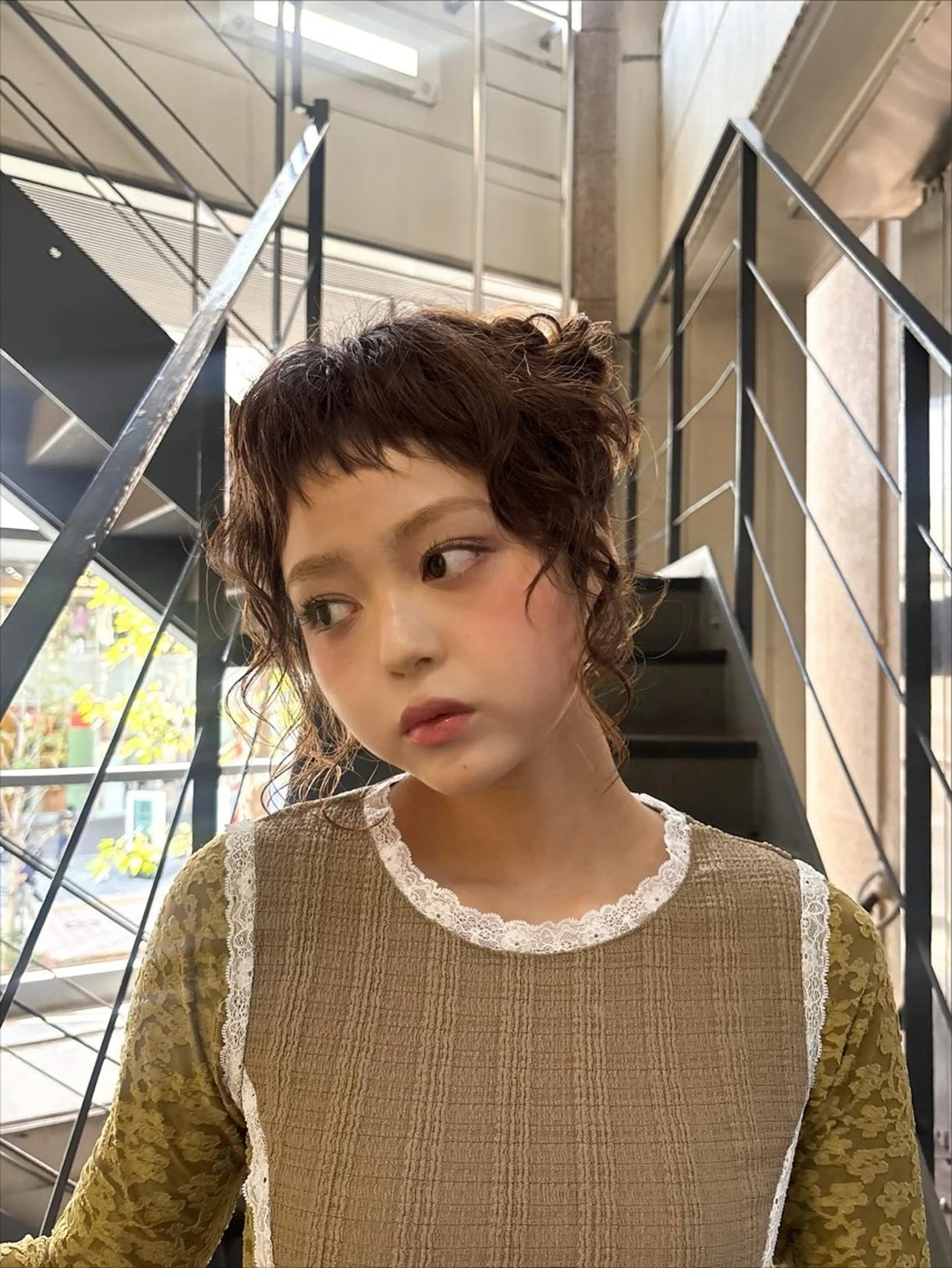 パーマ ヘアカラー トリートメント 艶髪໒꒱/透明感 カラー🍀_そら🪽のヘアスタイル