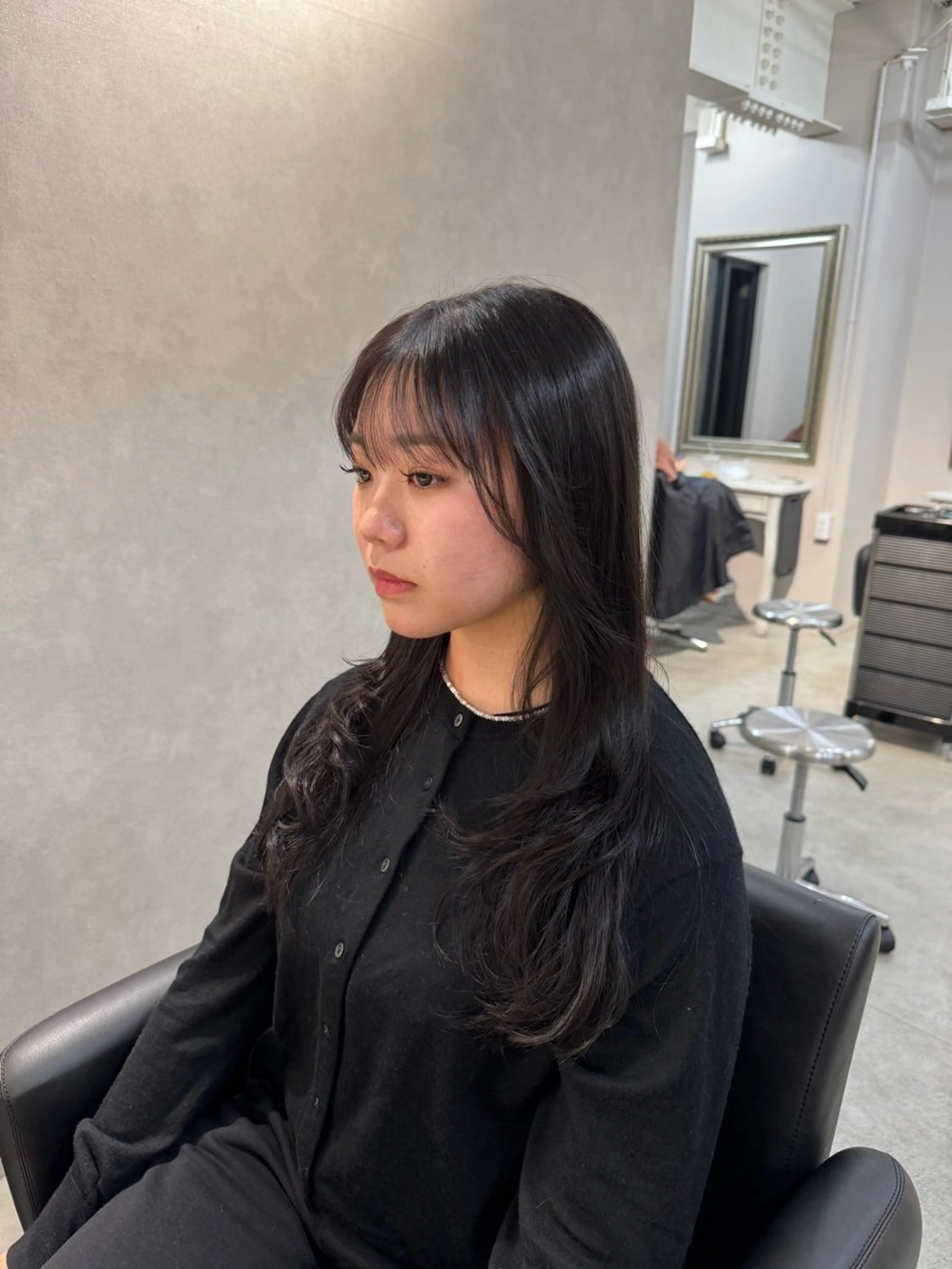 ロング レイヤーカット ローレイヤー reira/堀江/ 似合わせカットのヘアスタイル