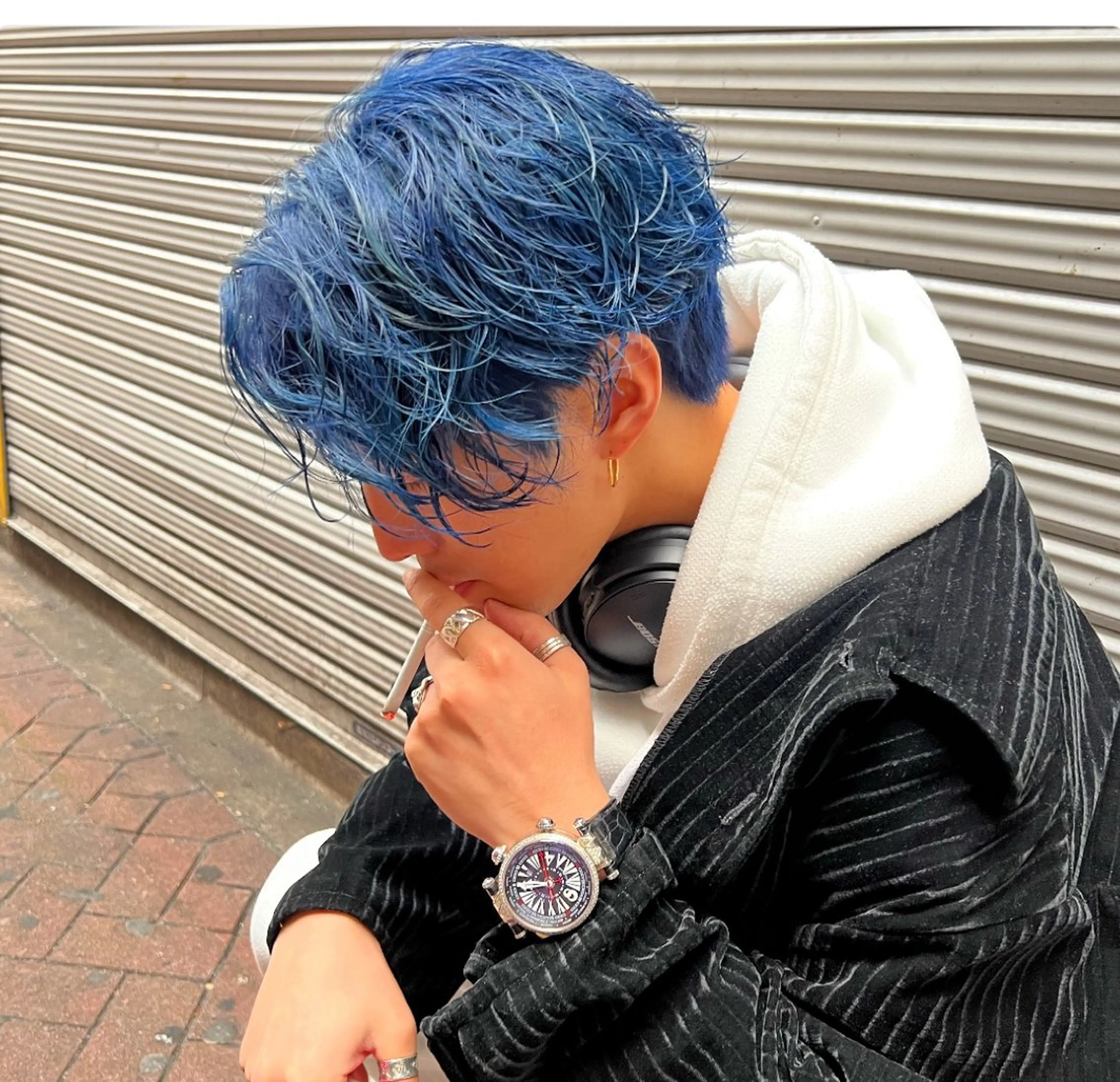 メンズカット➕スパイラルパーマの写真