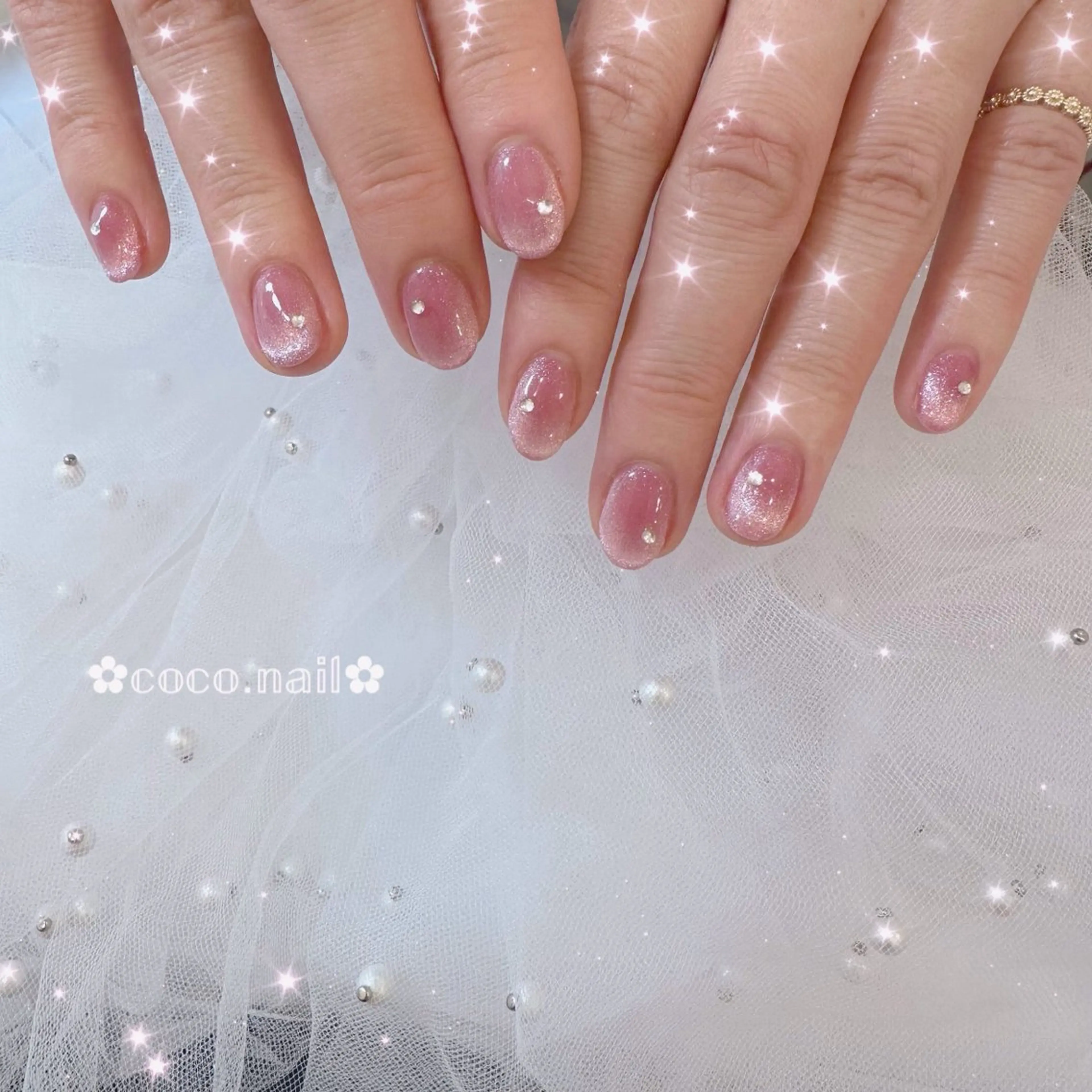 ネイル lili.nail y2k/長さ出しのネイルデザイン