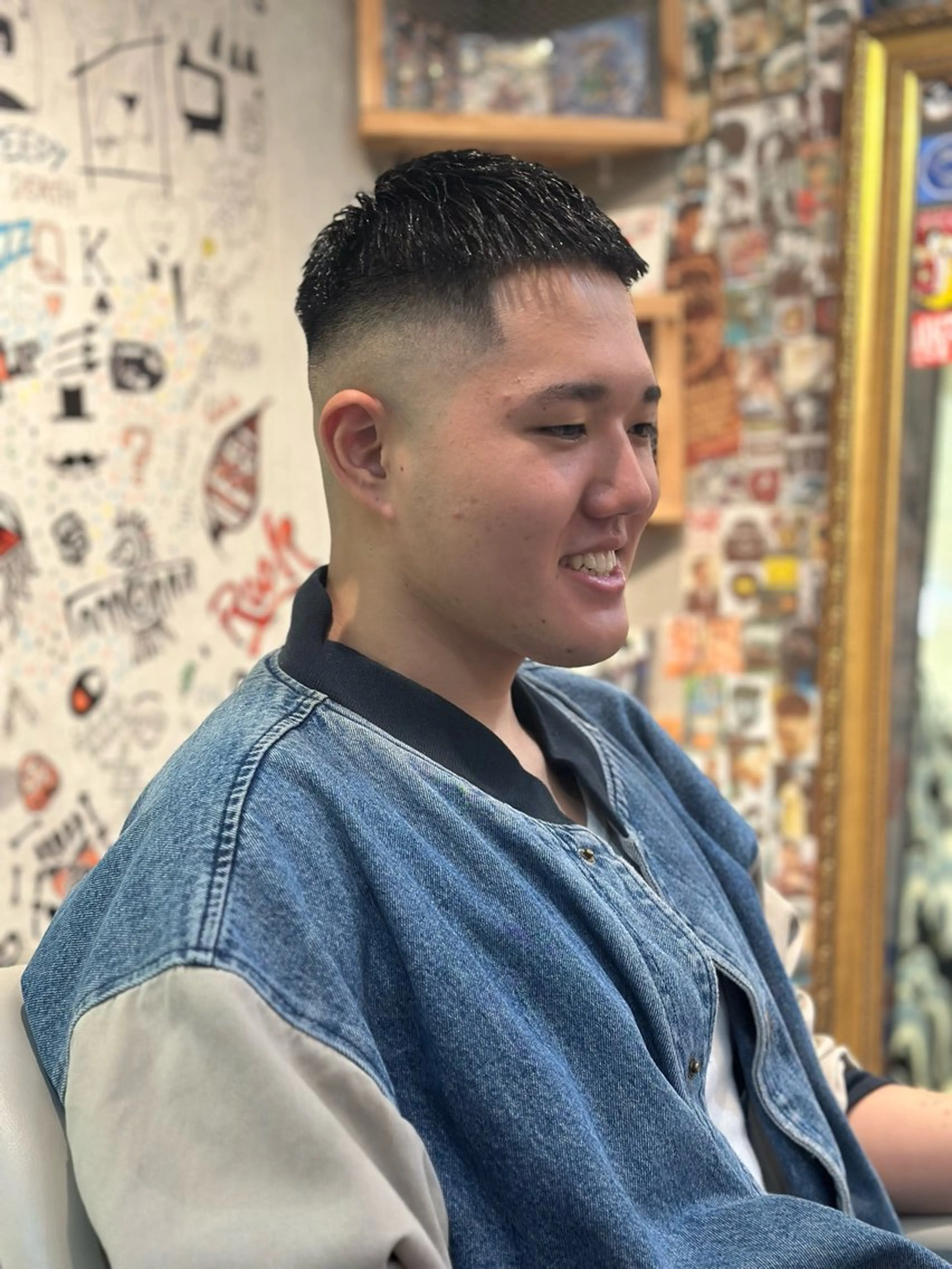 ショート メンズ SON＆MARLEY'S BAR BER所属・Yu gaのヘアスタイル