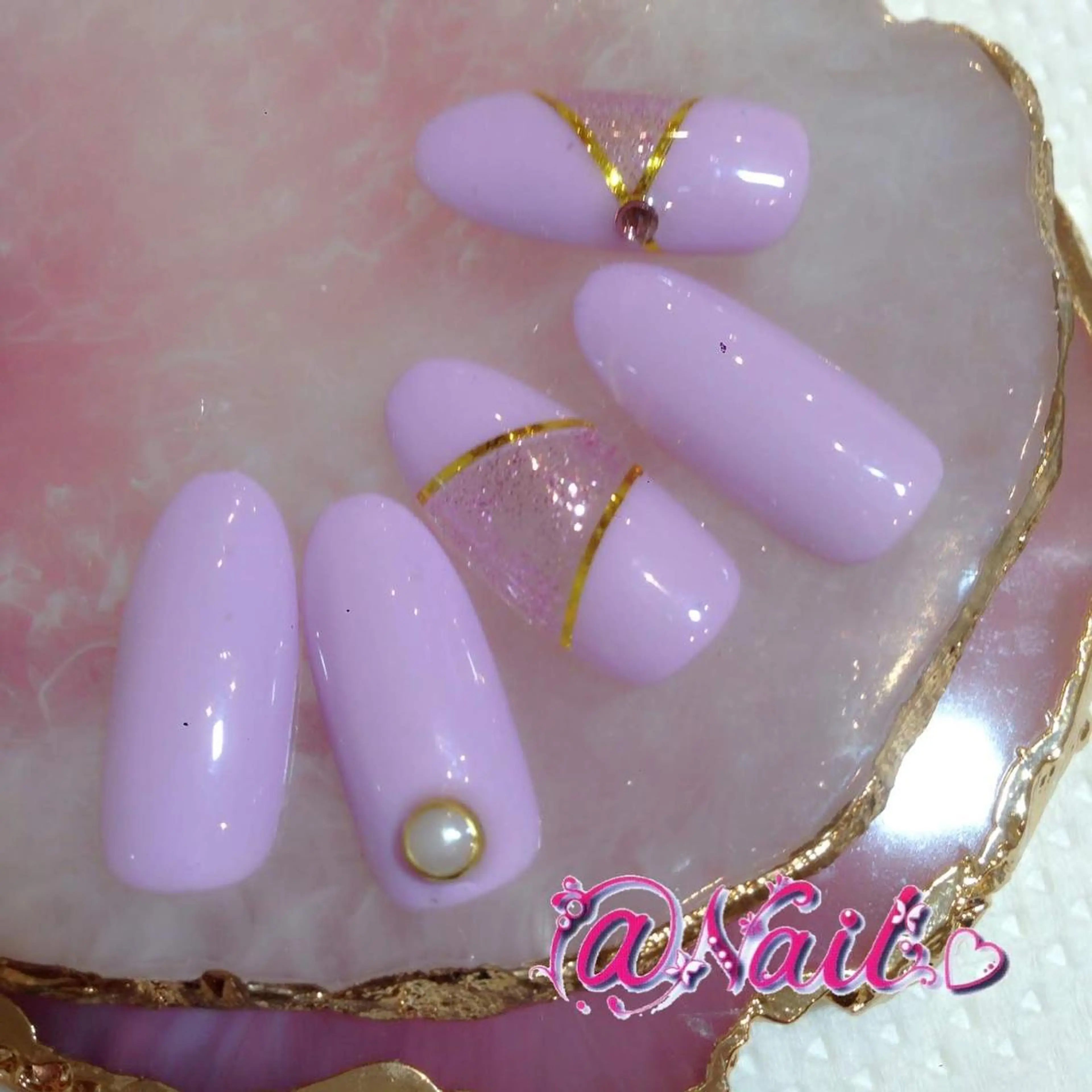 ネイル ネイルチップ 小尾 栞のネイルデザイン