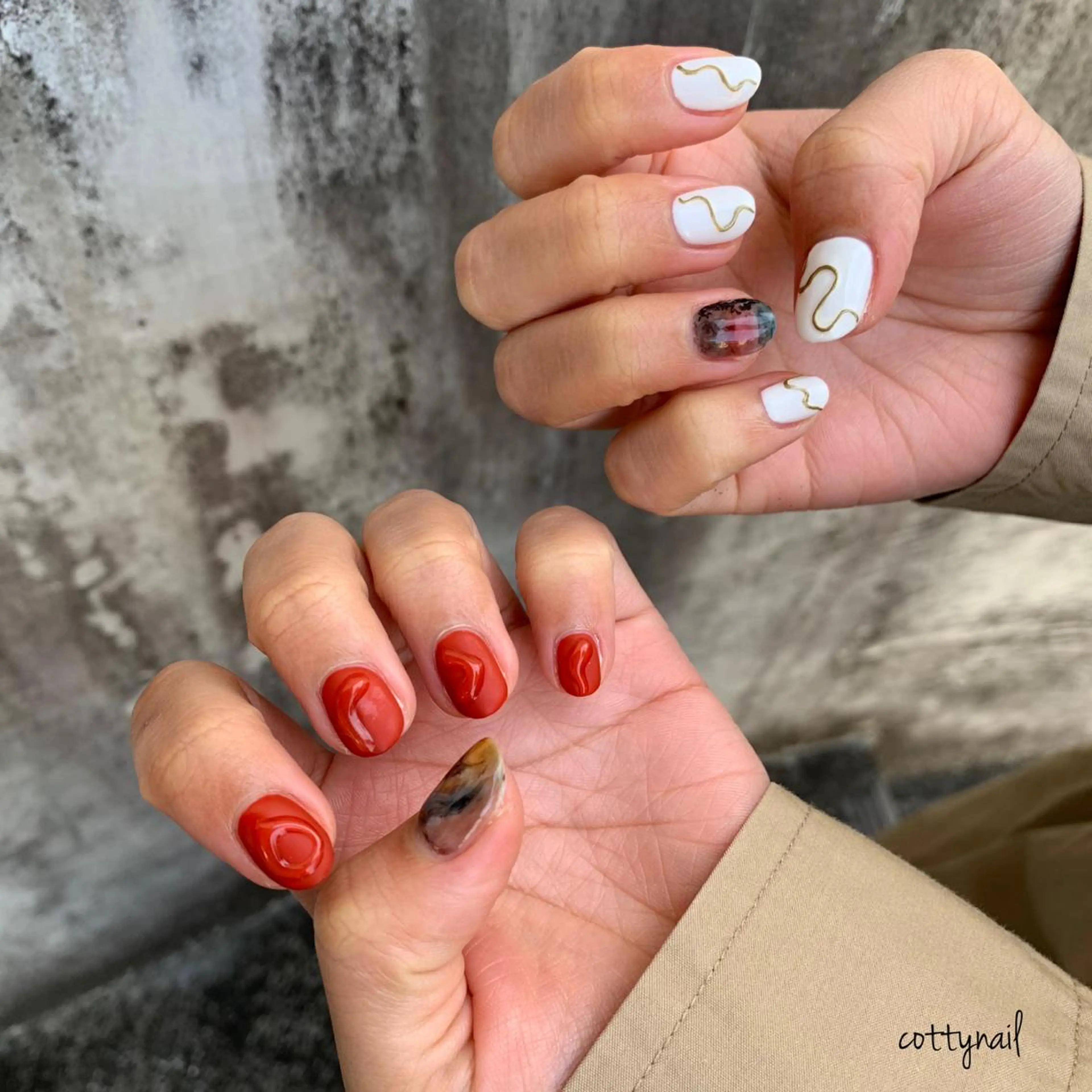 ネイル アートネイル ジェルネイル ニュアンスネイル cottynail -miki-のその他イメージ