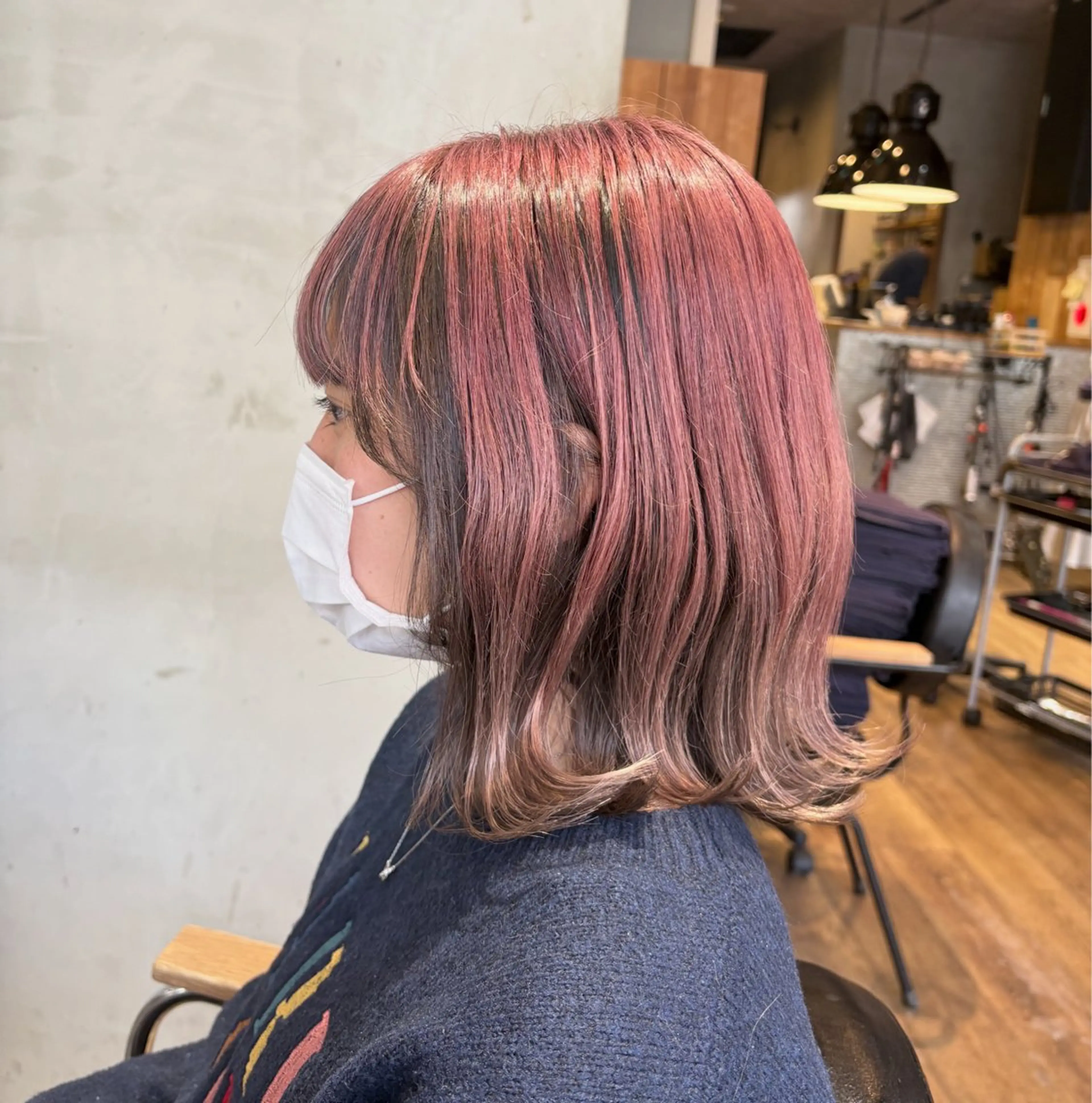 ミディアム ヘアカラー La fith hair cheval　熊本店所属・【 Lafith 】 WAKOのヘアスタイル