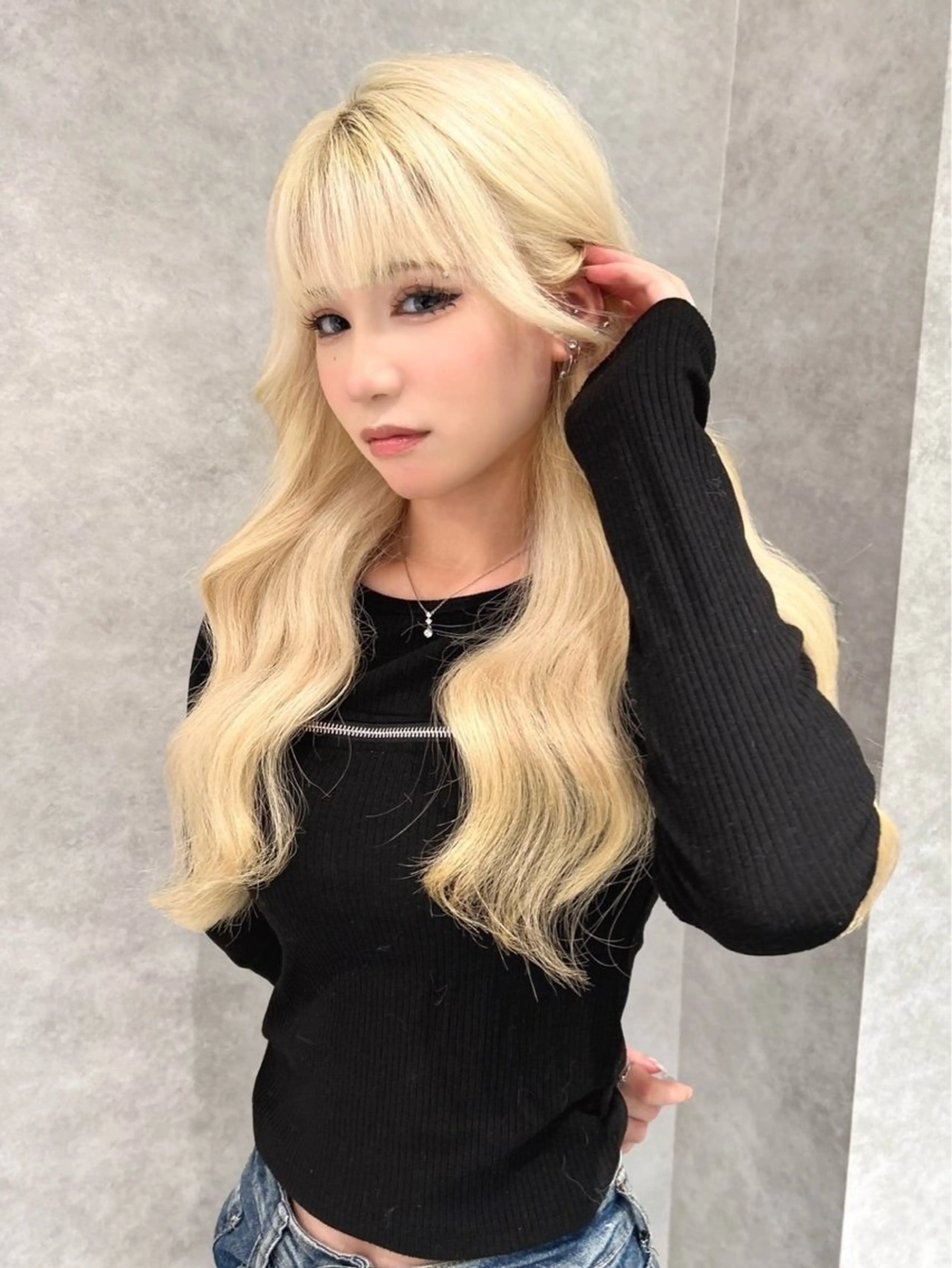 ロング カラー カット ヘアカラー トリートメント 🥇KEN /レイヤー/カラーのヘアスタイル