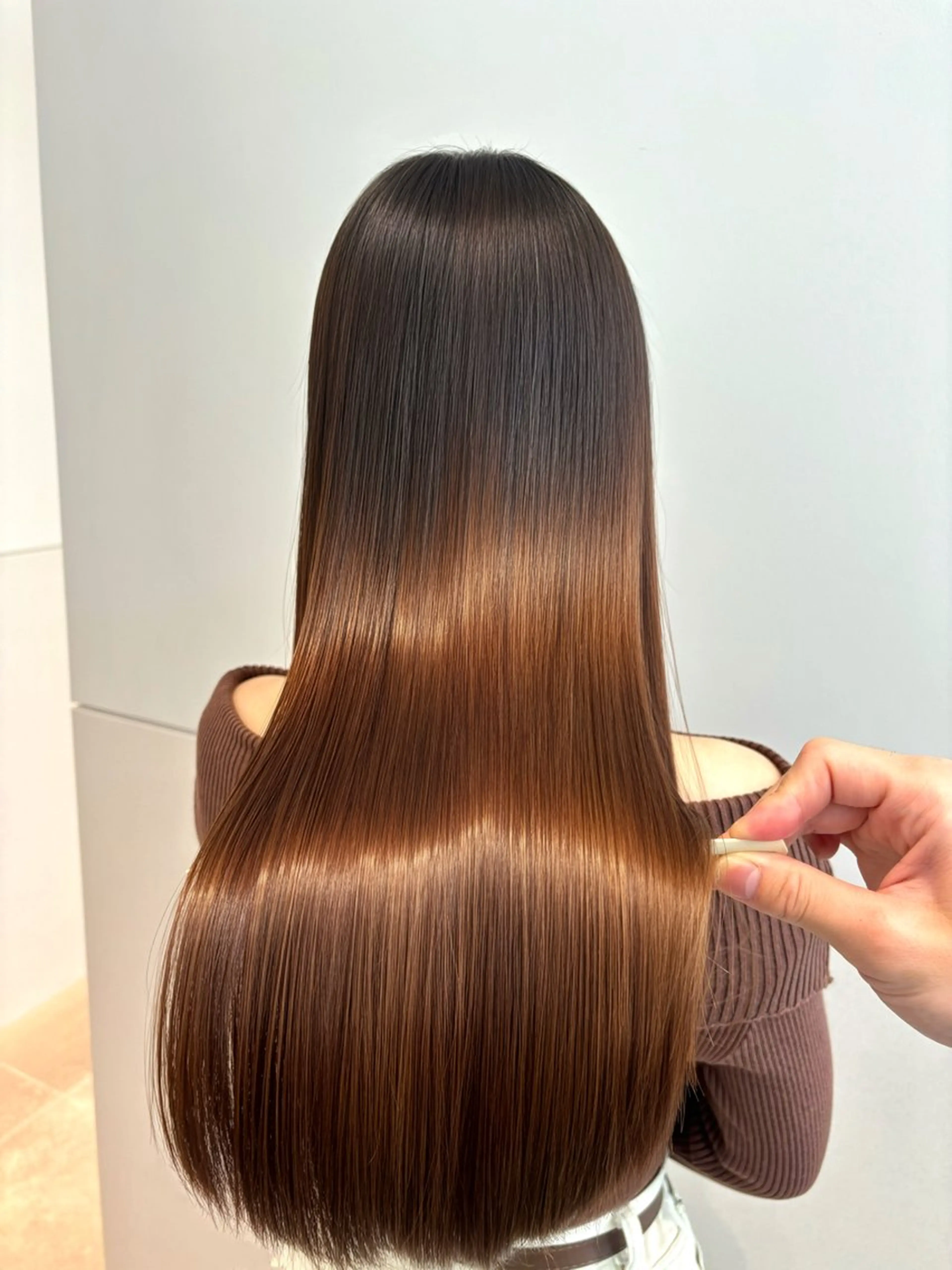 ロング パーマ 縮毛矯正 トリートメント カット 縮毛矯正 トリートメント 🍀本格ヘッドスパ 👑髪質改善🍀英司のヘアスタイル