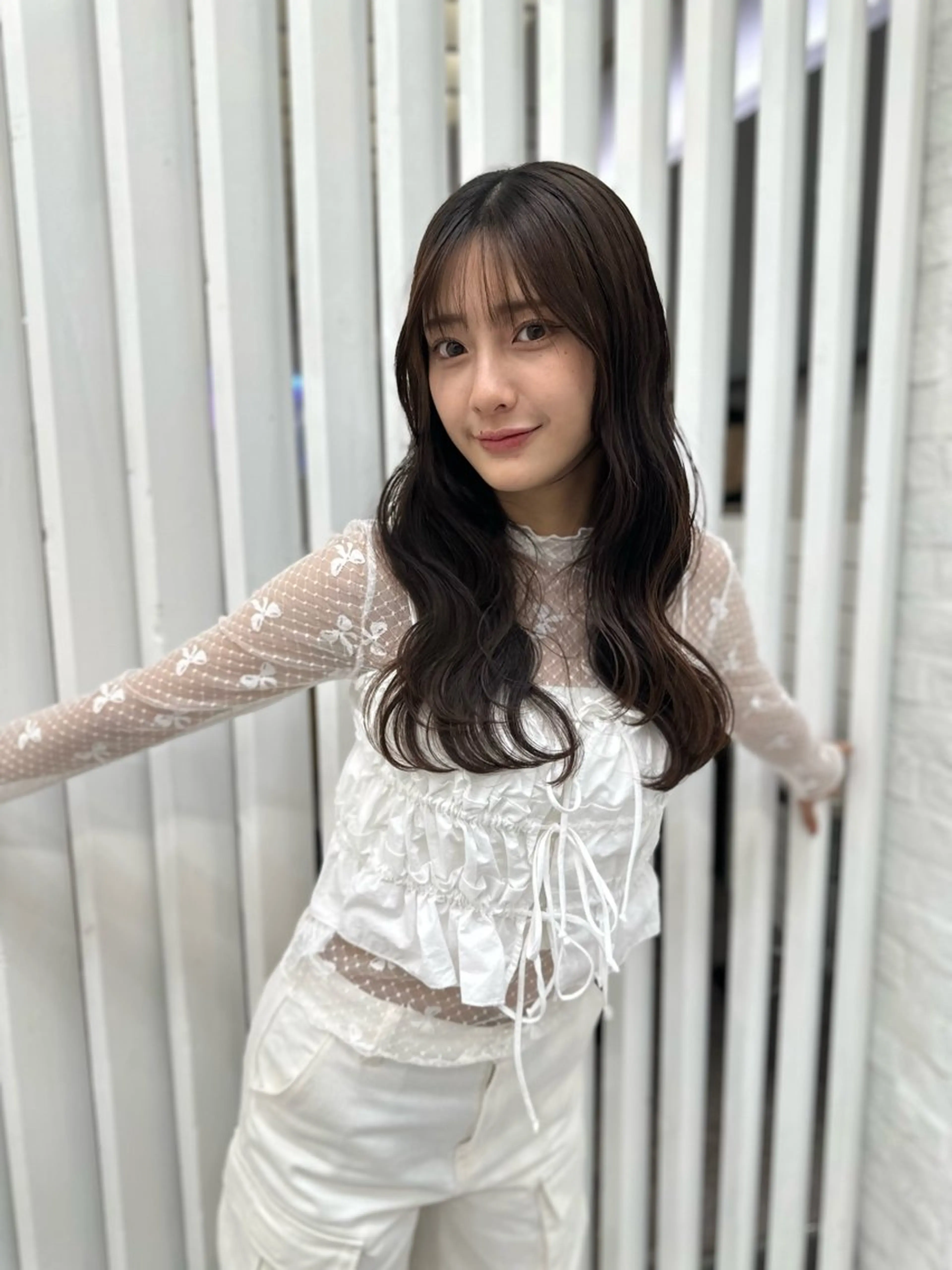 セミロング カット ヘアカラー トリートメント ヘッドスパ ヘアセット 前髪顔まわりカット 🌈中村海聖のヘアスタイル