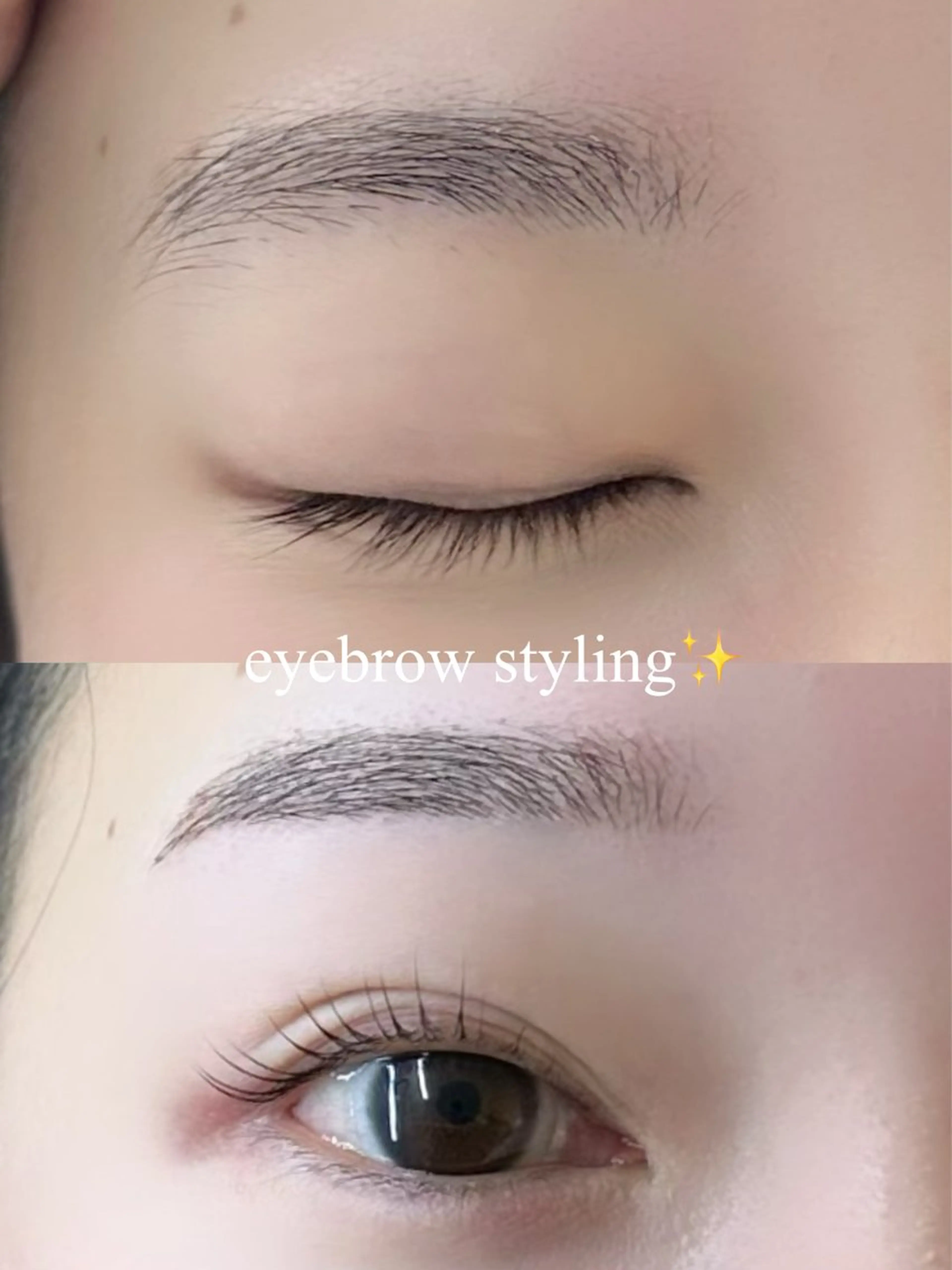 ¥5500→¥4500⭐️eyebrow stylingの写真