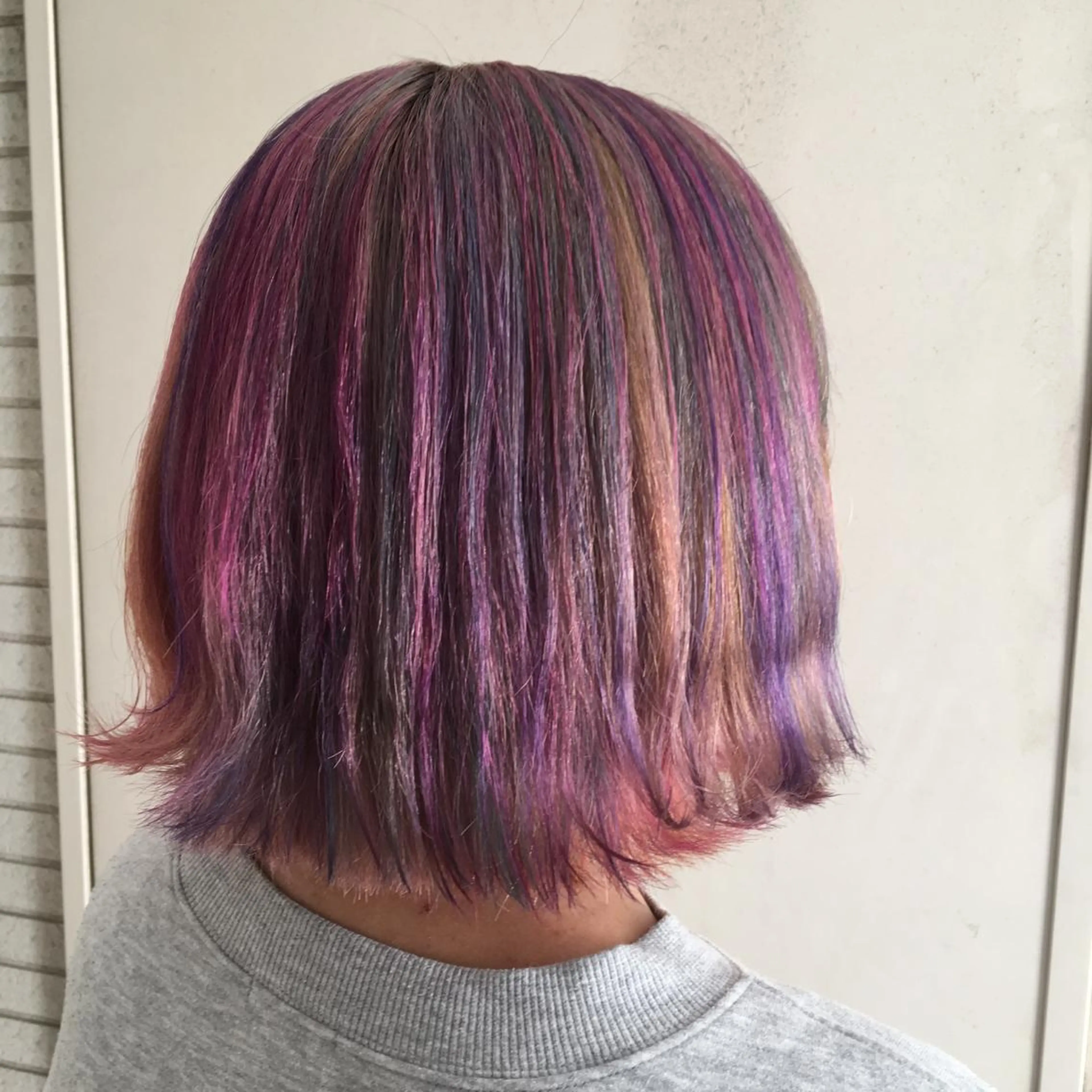 ミディアム カラー 広がり、まとまらない お悩み改善/ 中田のヘアスタイル