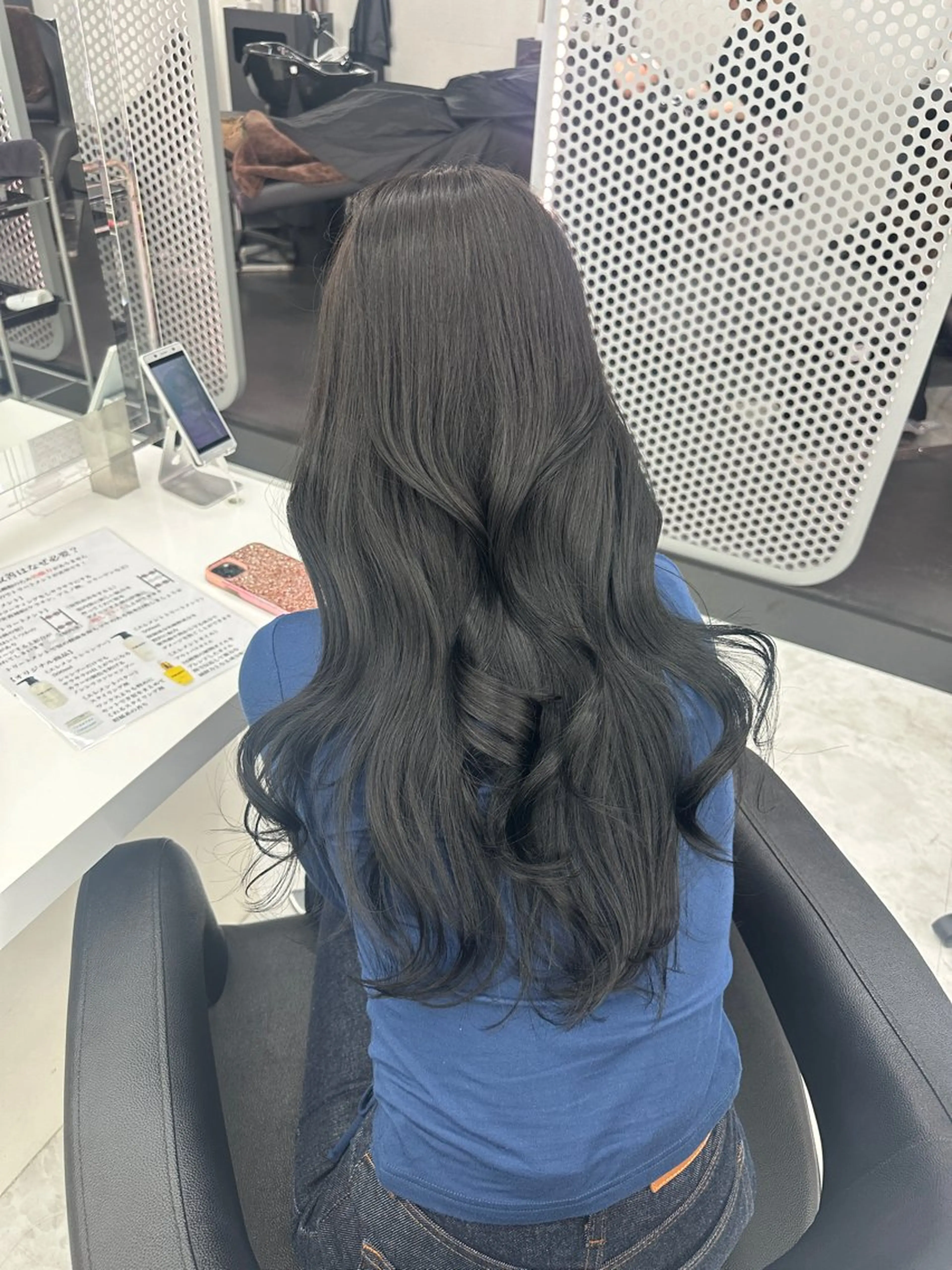 ロング カラー パーマ ヘアアレンジ メンズ キッズ ♥️韓国ヘア レイヤー♥️ゆりのヘアスタイル