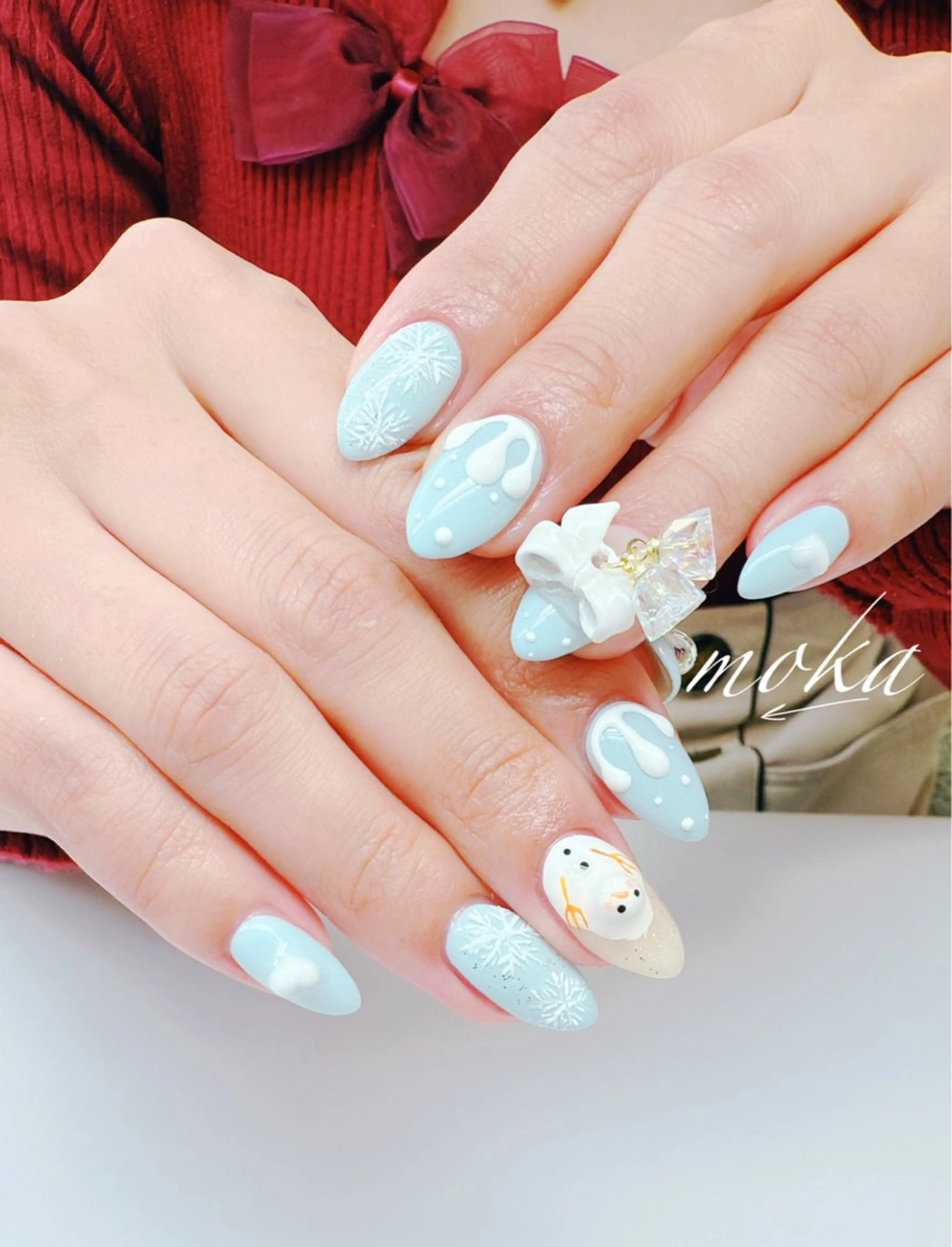 ネイル ハンドネイル ハンドケア 胡蝶蘭レディースサロ ンNailMOKAのネイルデザイン