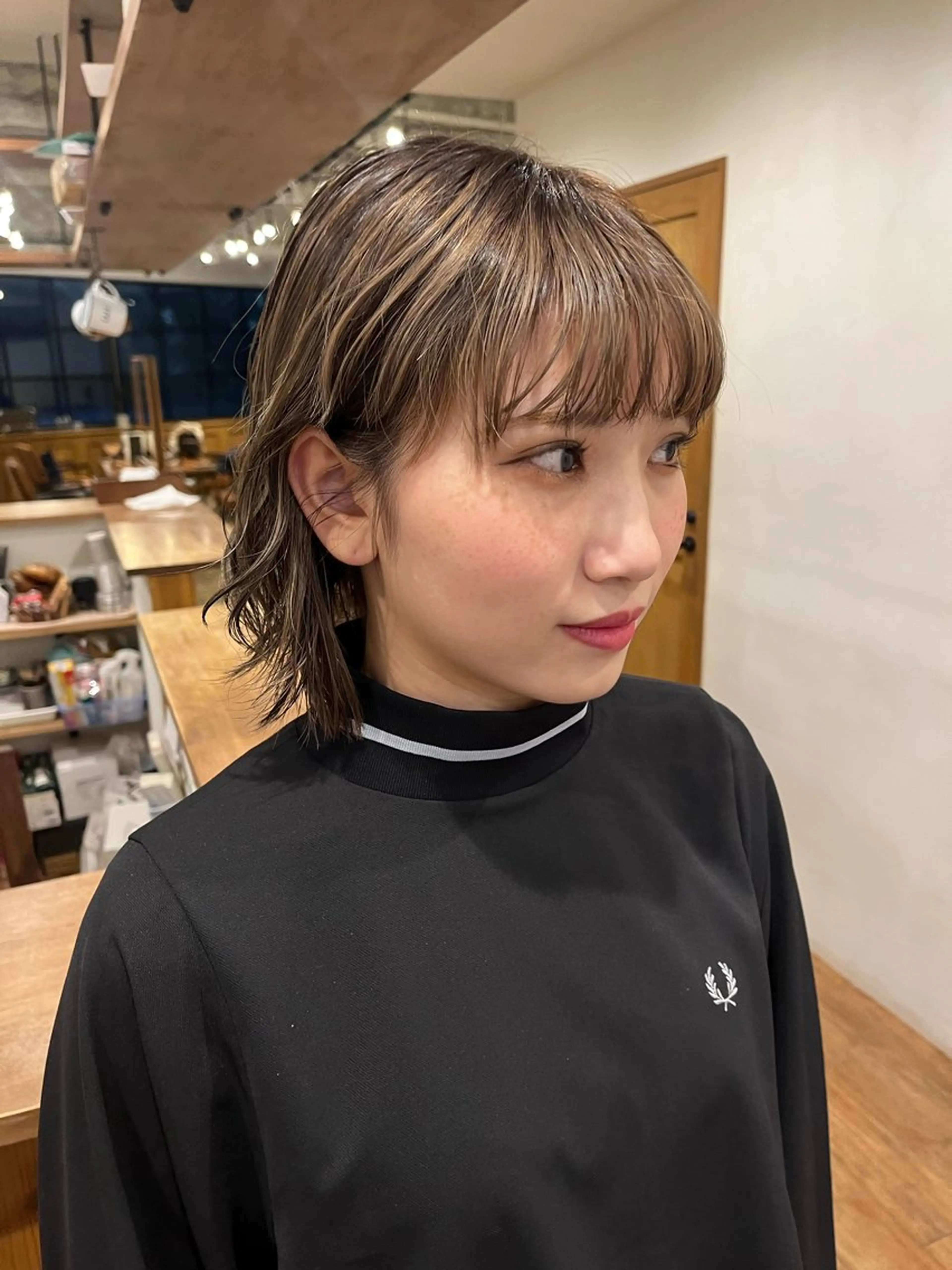 カラー china/ボブ /似合わせカラーのヘアスタイル