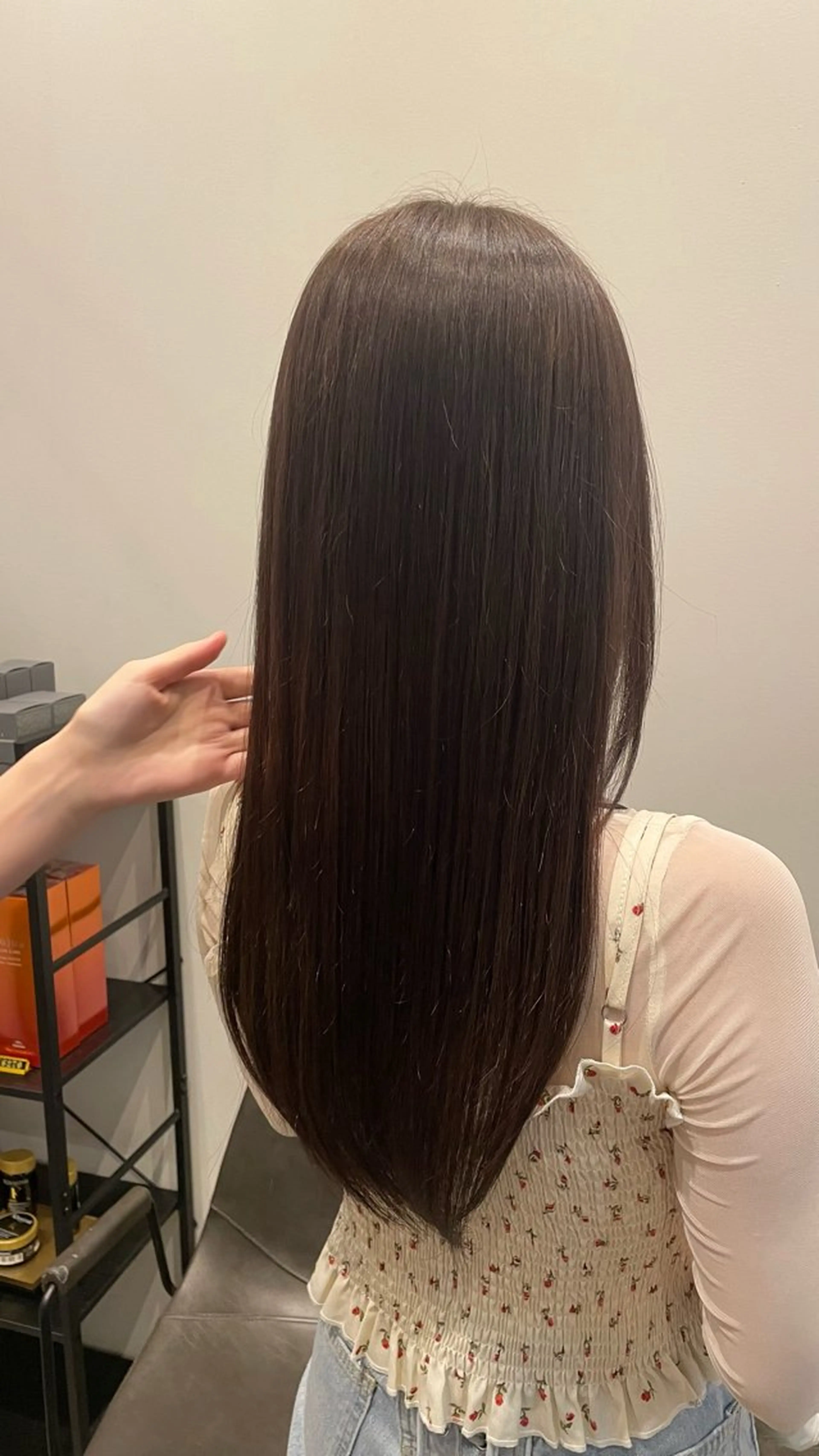 ロング カラー メンズパーマ✨️/ 縮毛カラー🫧あきはのヘアスタイル