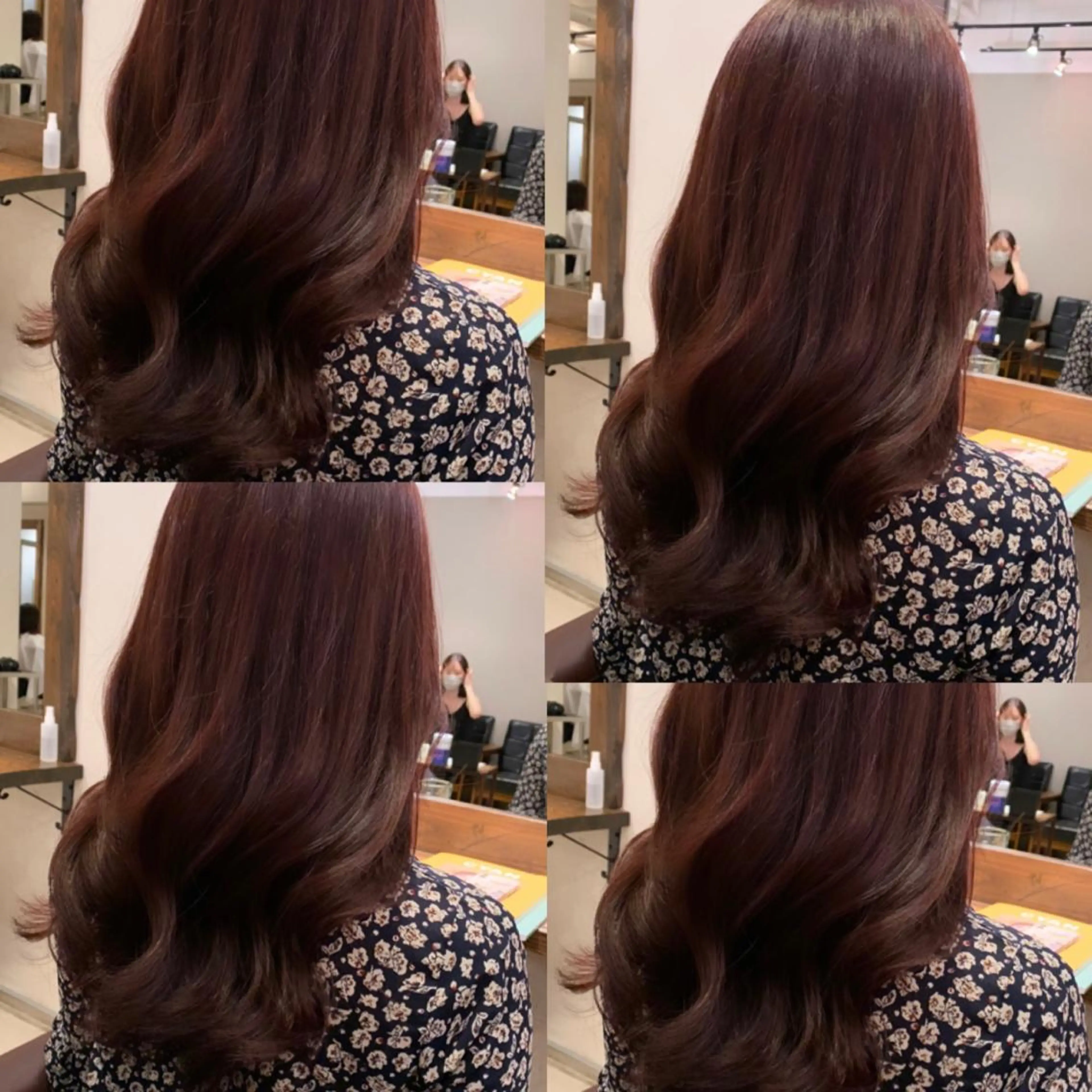 ロング カラー カット ヘアカラー トリートメント ヘッドスパ 透明感/オリーブ/ グレージュ/YUKAのヘアスタイル