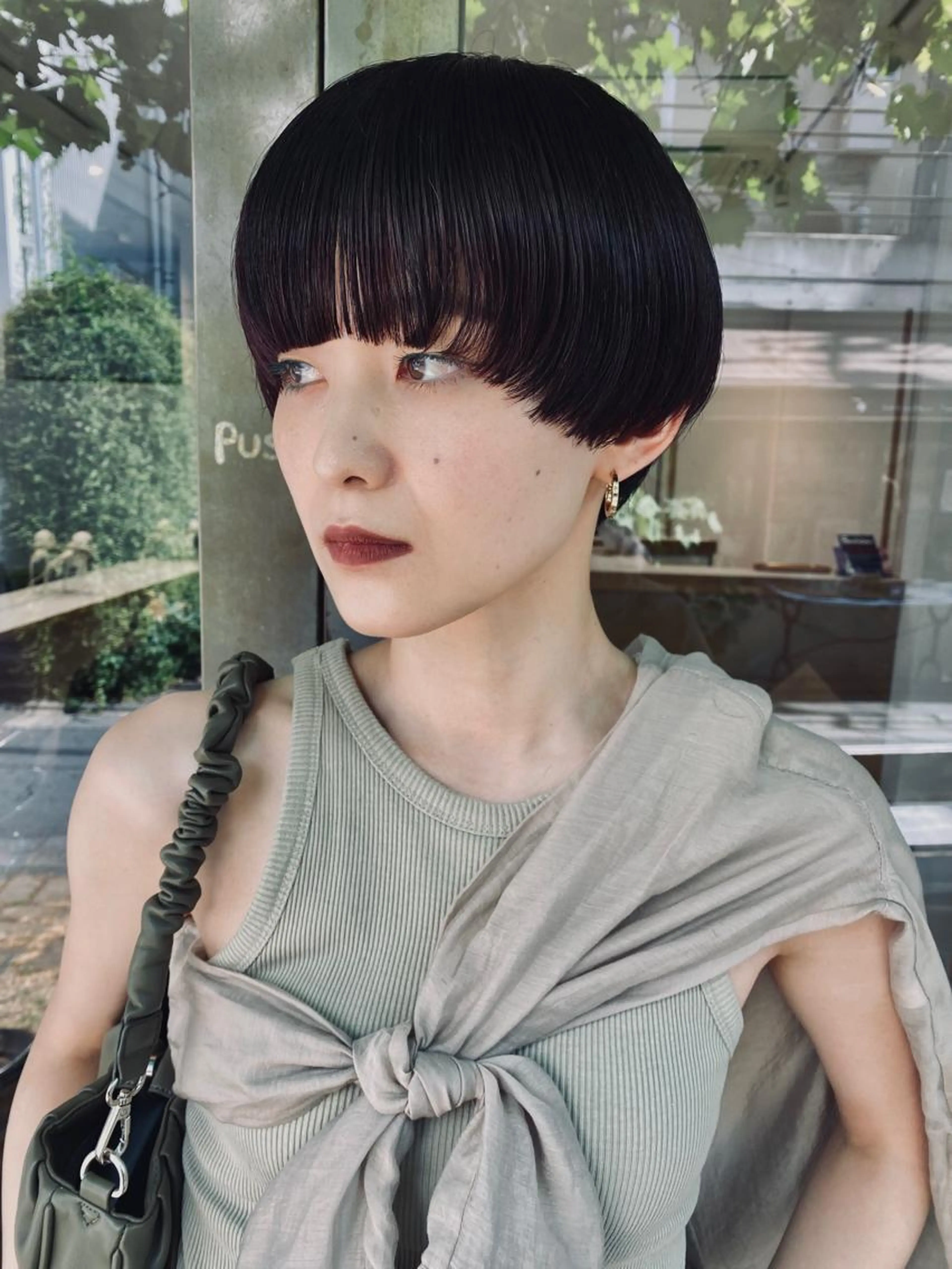 営業時間外限定　デザインカット＋カラーの写真