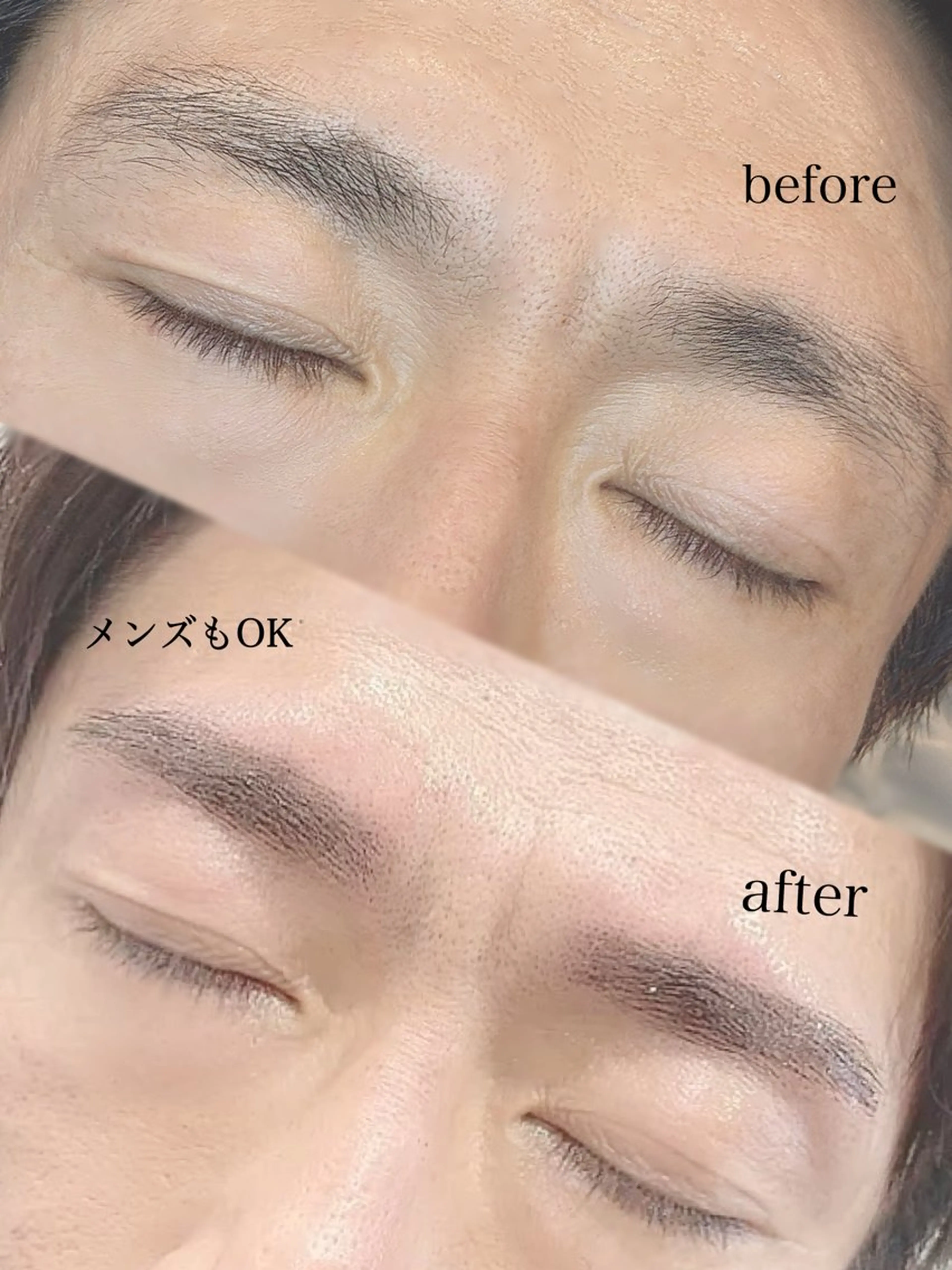 4月限定【メンズオンリー募集】リクエスト開始⭐︎Myeyebrowsモニターモデル⭐︎¥34800→¥11000の写真