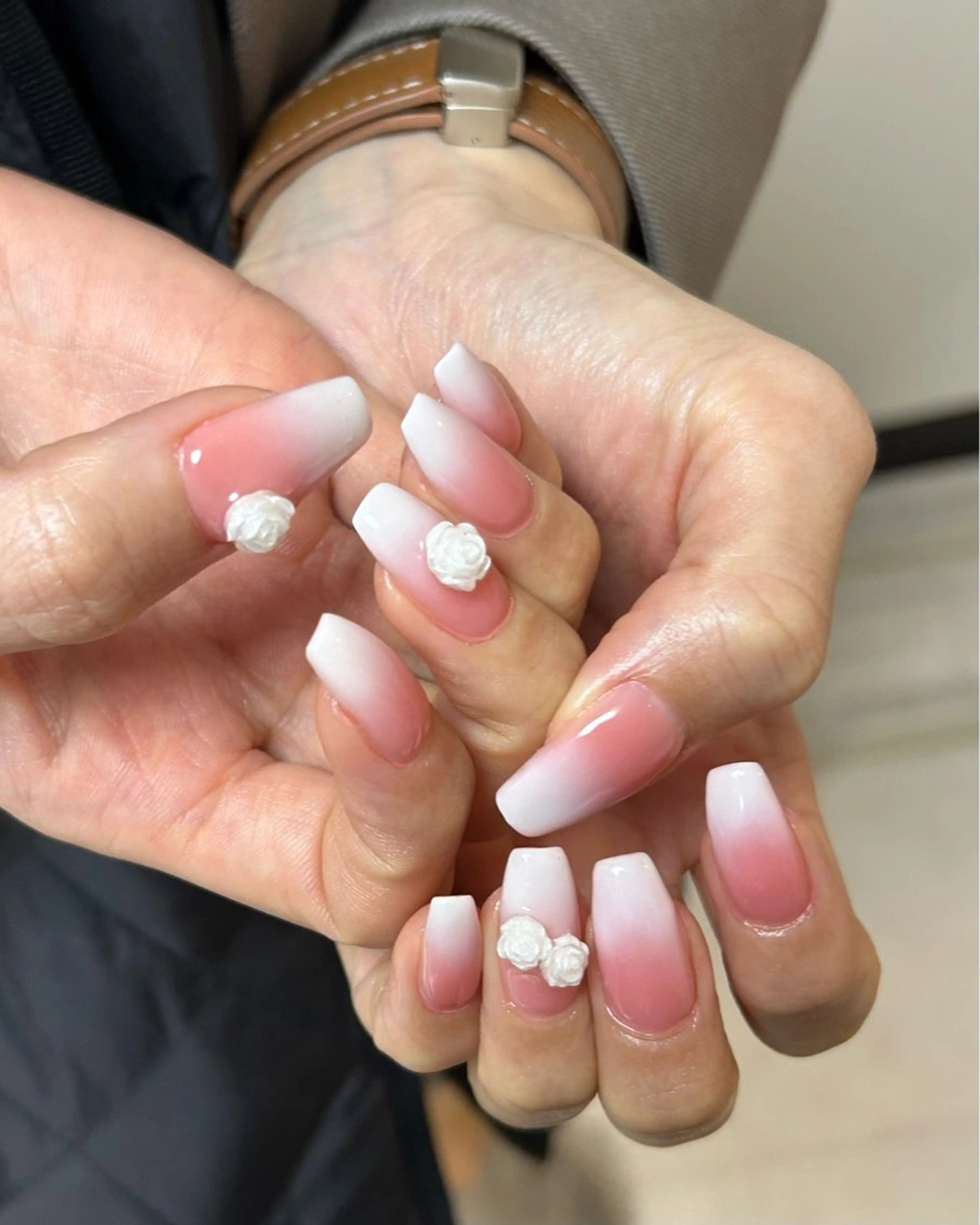 ネイル グラデーション ten nail salon　かえでのネイルデザイン