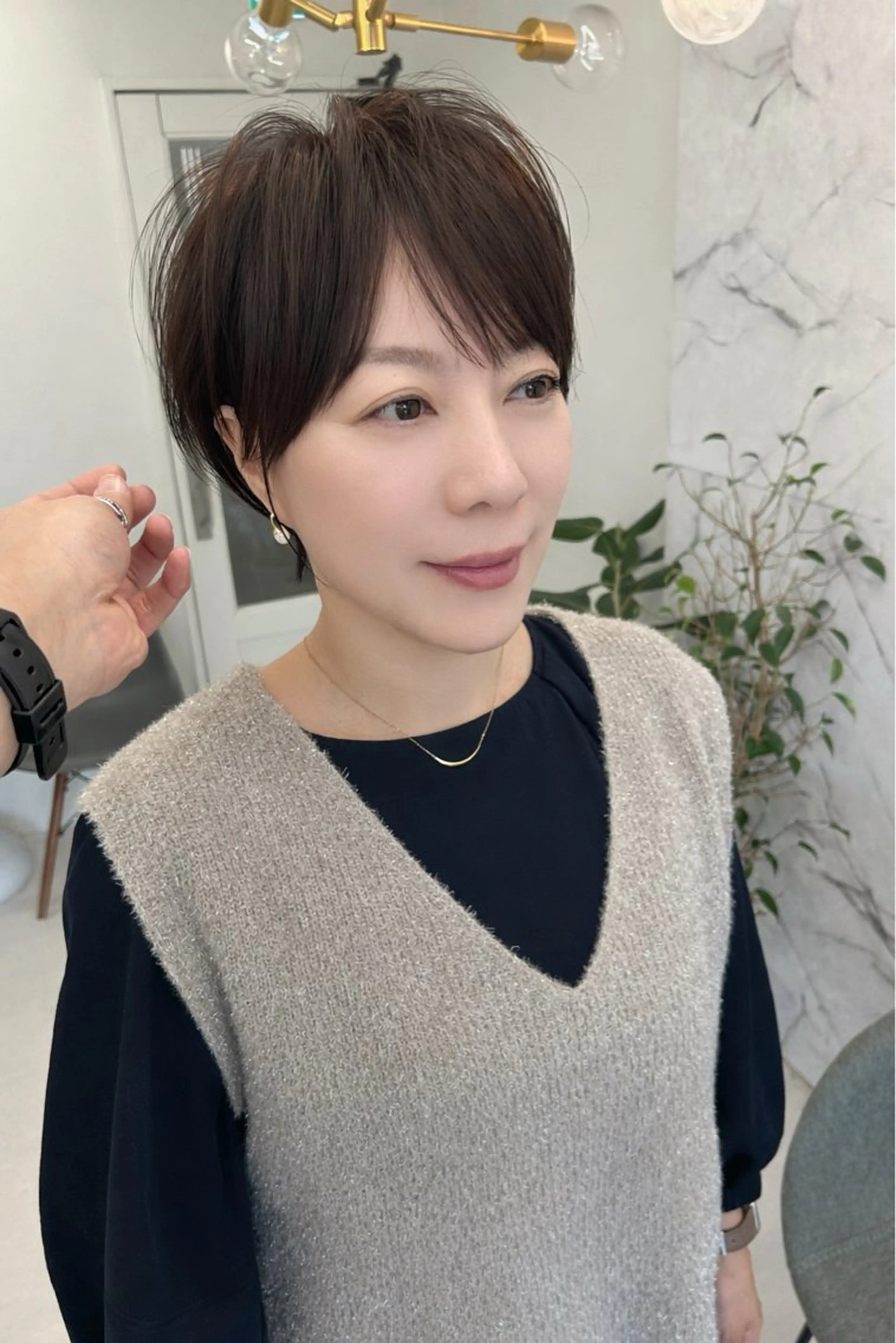 ショート カラー カット トリートメント 表参道ショート・ボブ 特化/たかつのヘアスタイル