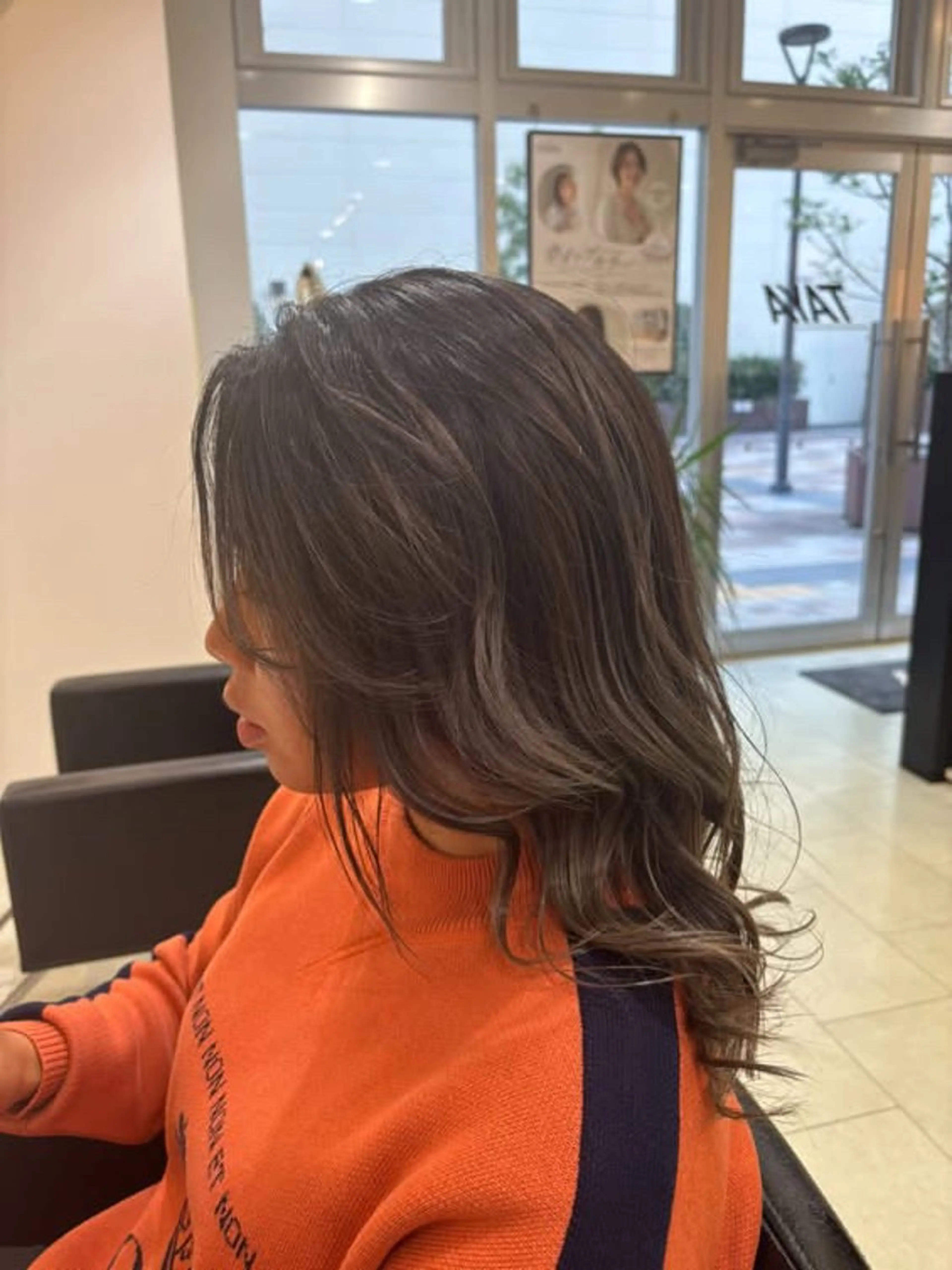 セミロング カラー メンズパーマ/心斎橋 /四ツ橋駅/しょうまのヘアスタイル