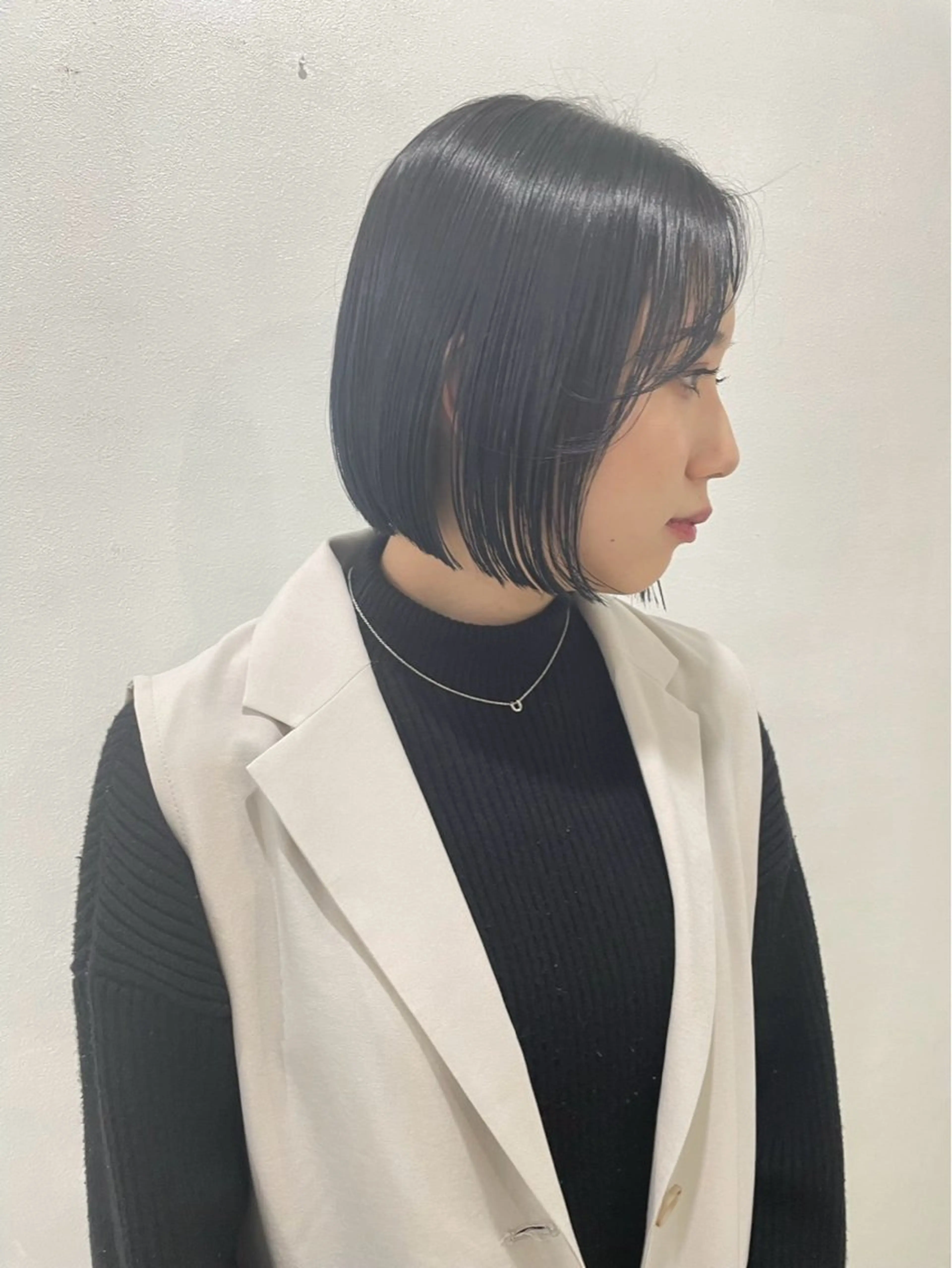 ボブカット＋«うるつや美髪»縮毛矯正の写真