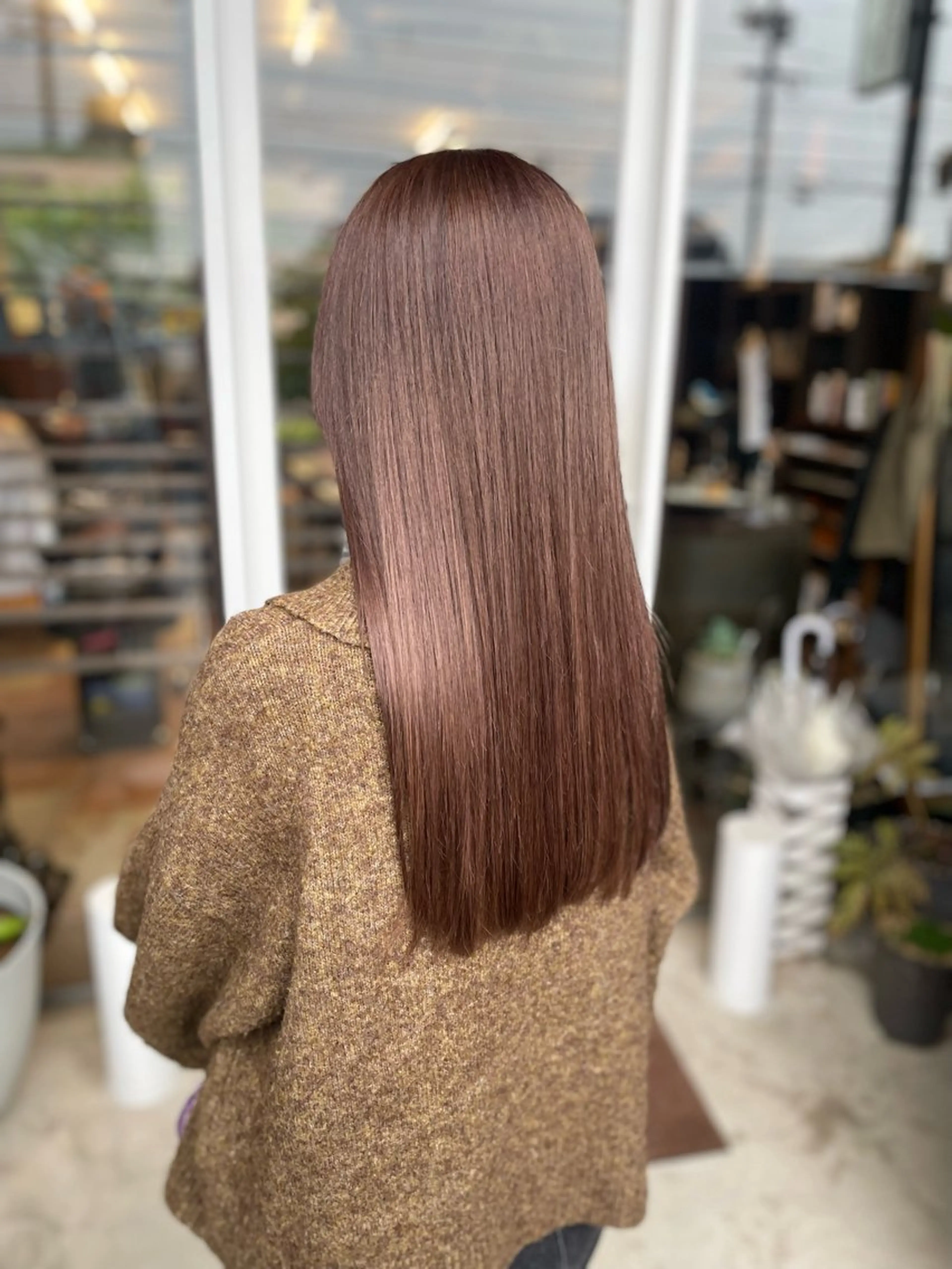 ロング カラー 日高 香織のヘアスタイル